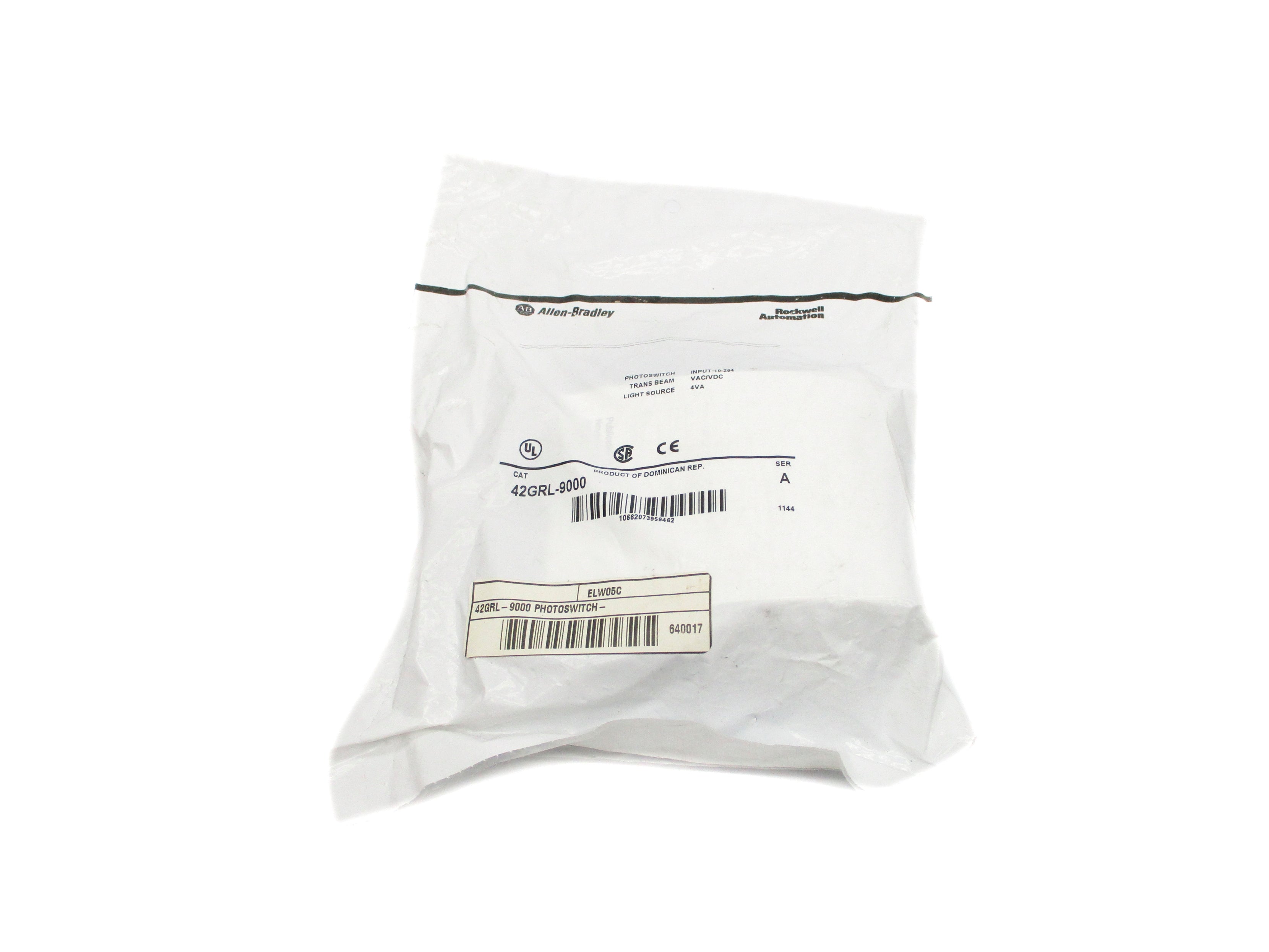 INDUSTRIAL SPARE PART 42GRL-9000 SER. A 10-264VAC/DC NSMP