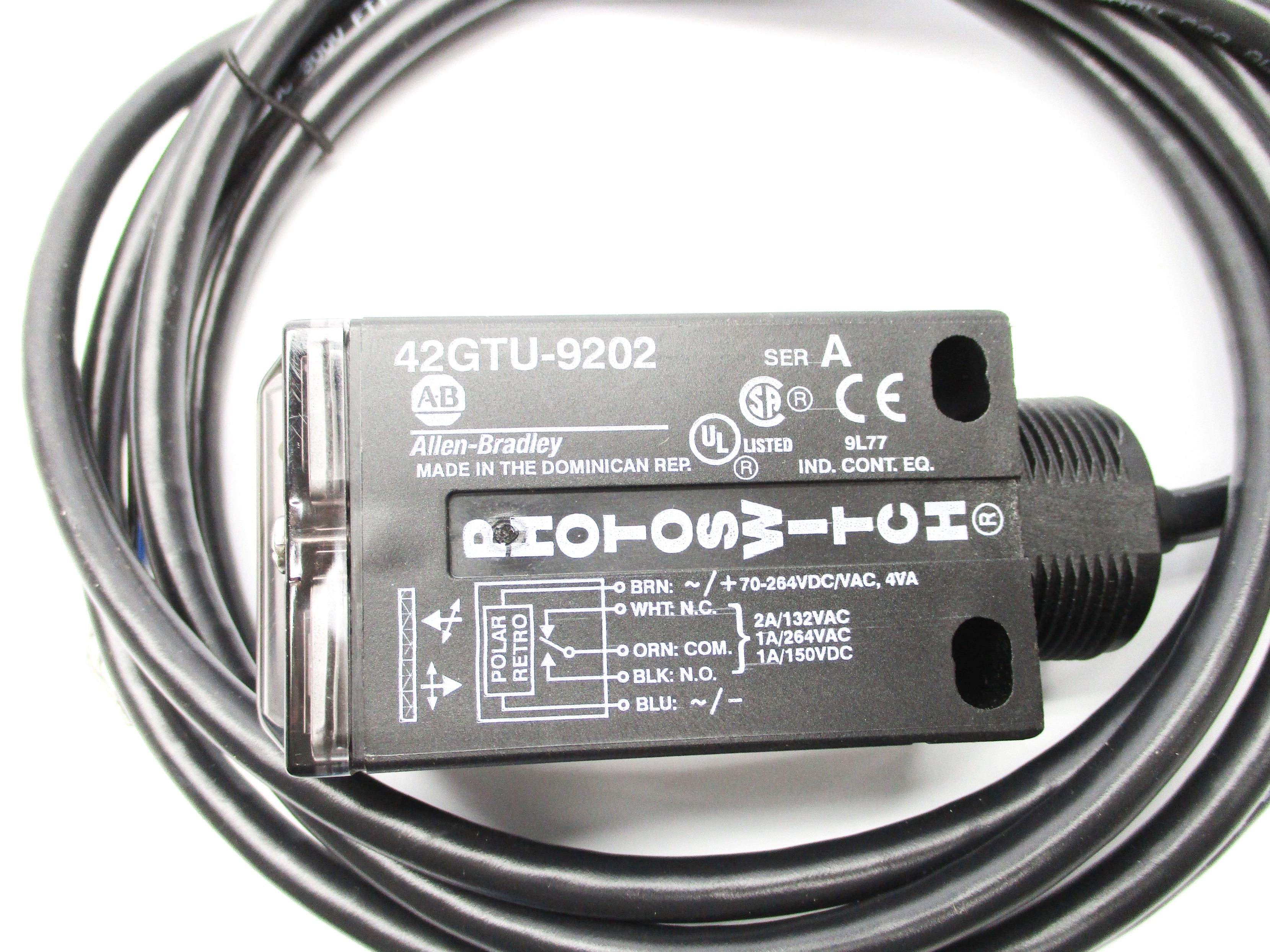 ALLEN BRADLEY 42GTU-9202 SER. A 70-264VDC/AC 1A NSNP