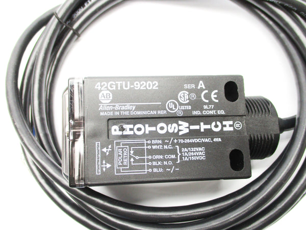 ALLEN BRADLEY 42GTU-9202 SER. A 70-264VDC/AC 1A NSNP