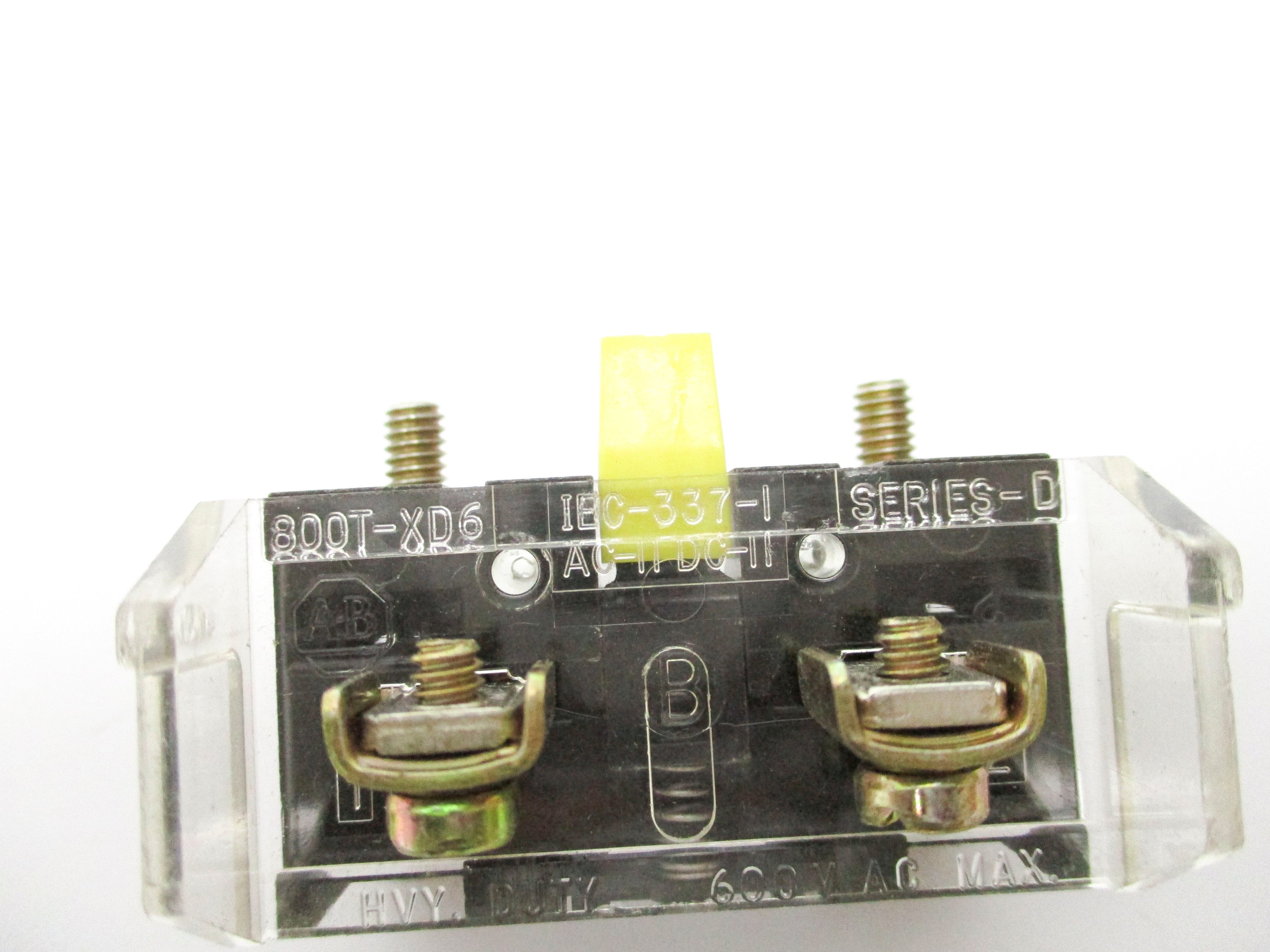 INDUSTRIAL SPARE PART 800-XD6 SER. D NSNP