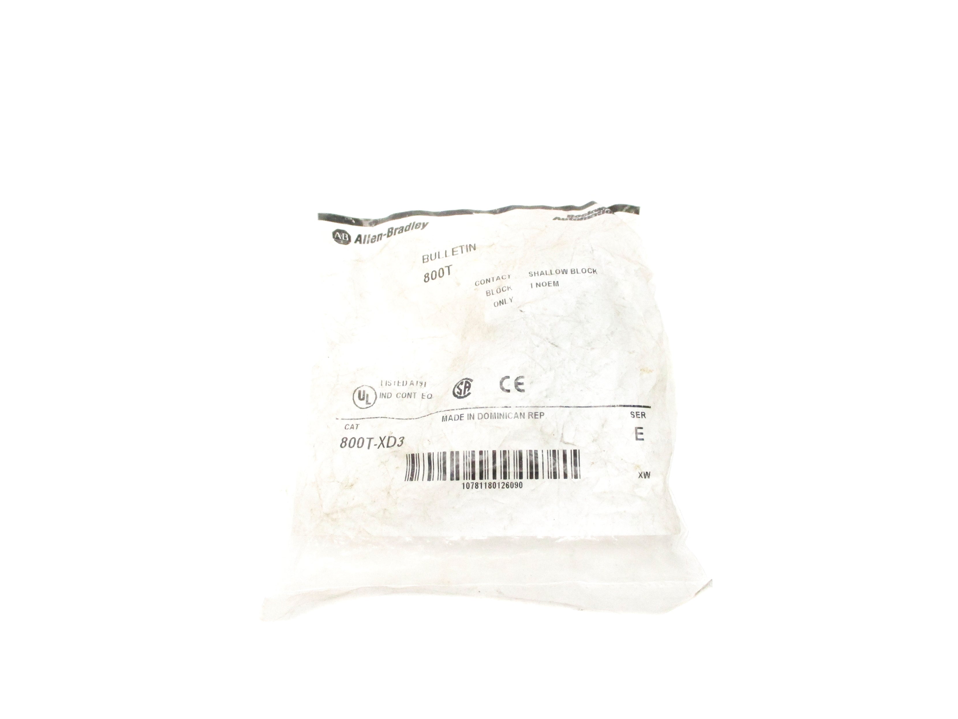 INDUSTRIAL SPARE PART 800T-XD3 SER. E NSMP
