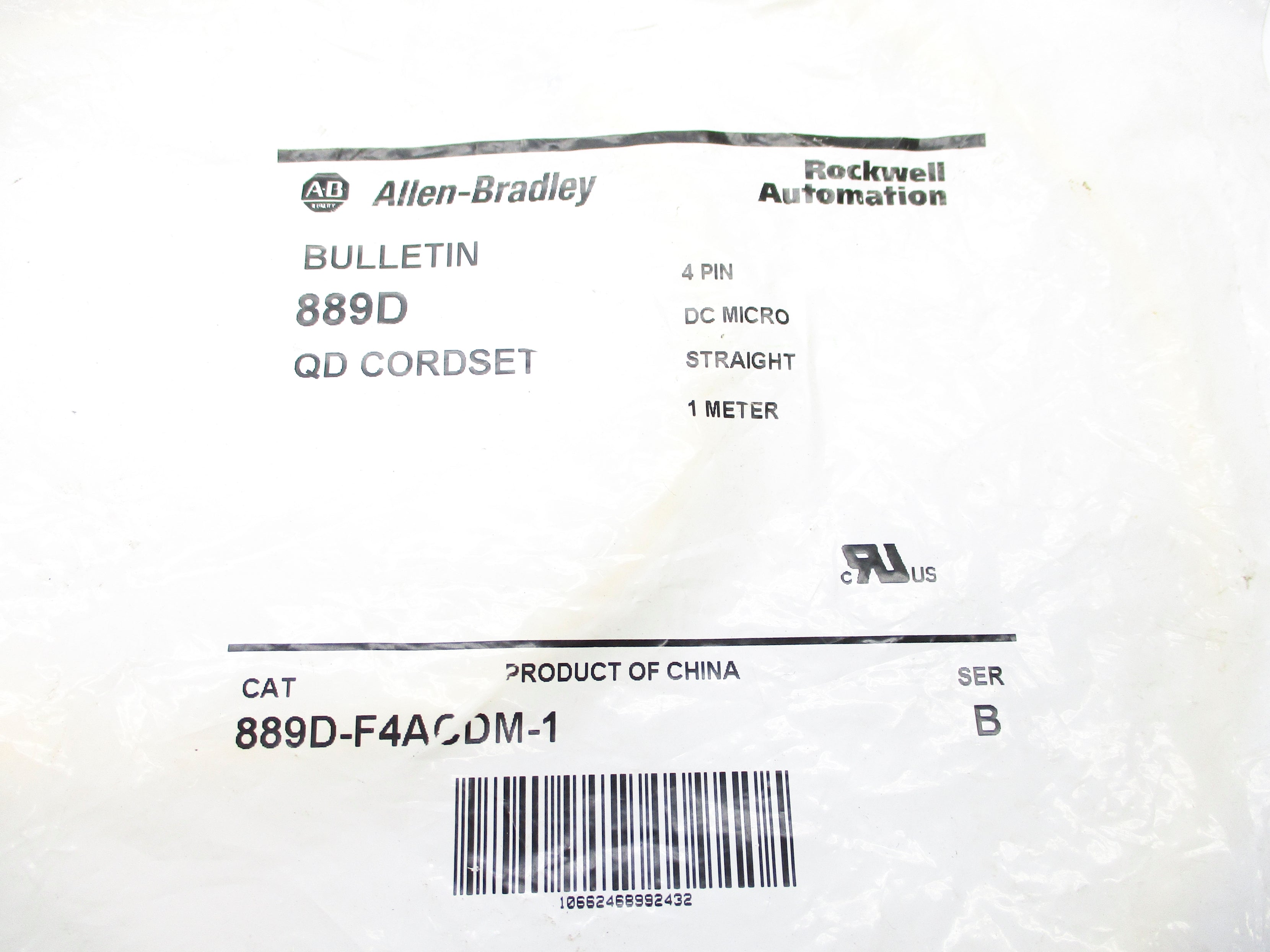 INDUSTRIAL SPARE PART 889D-F4ACDM-1 SER. B NSMP
