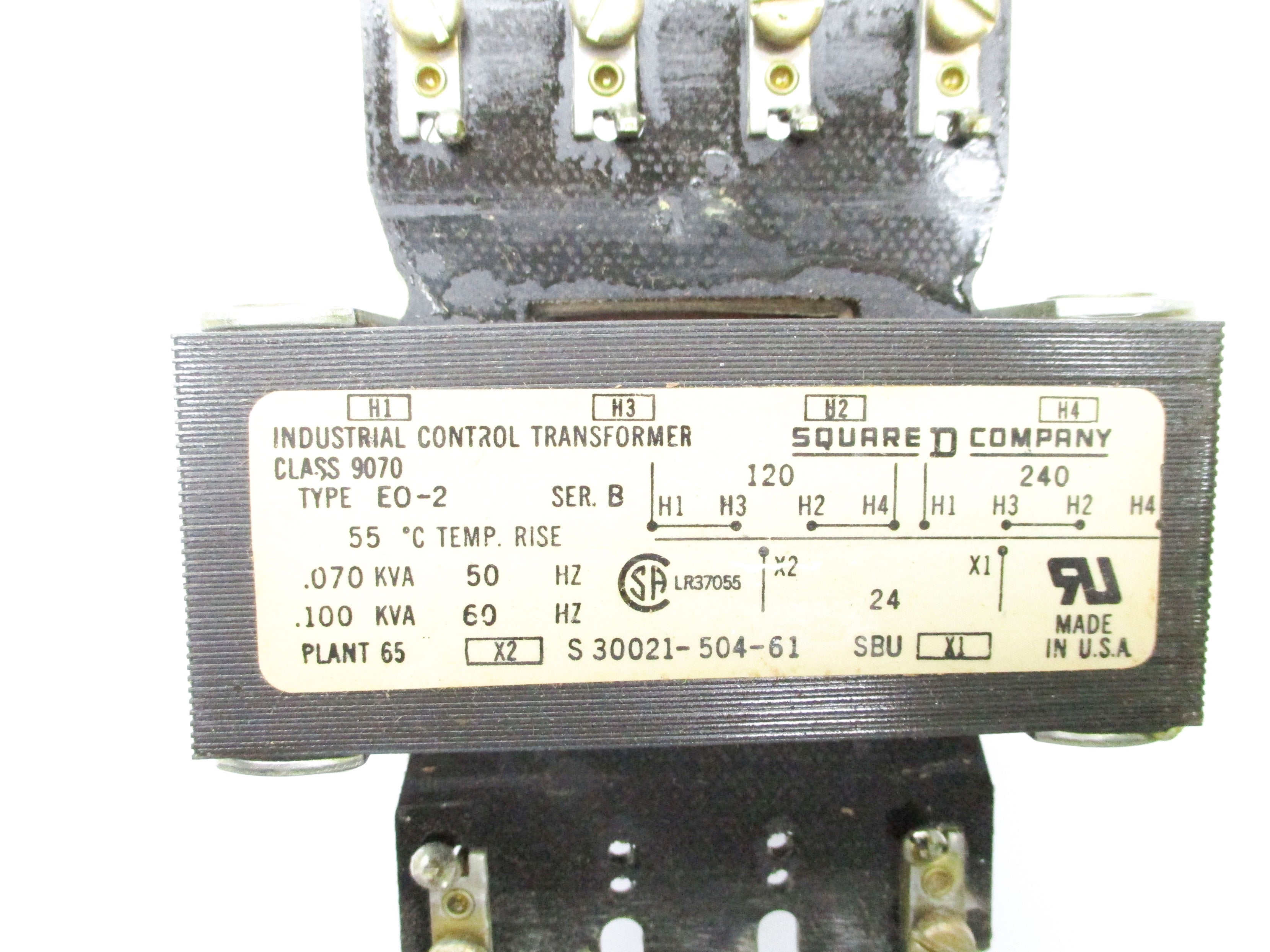 SQUARE D 9070EO-2 SER. B 240-480V NSNP