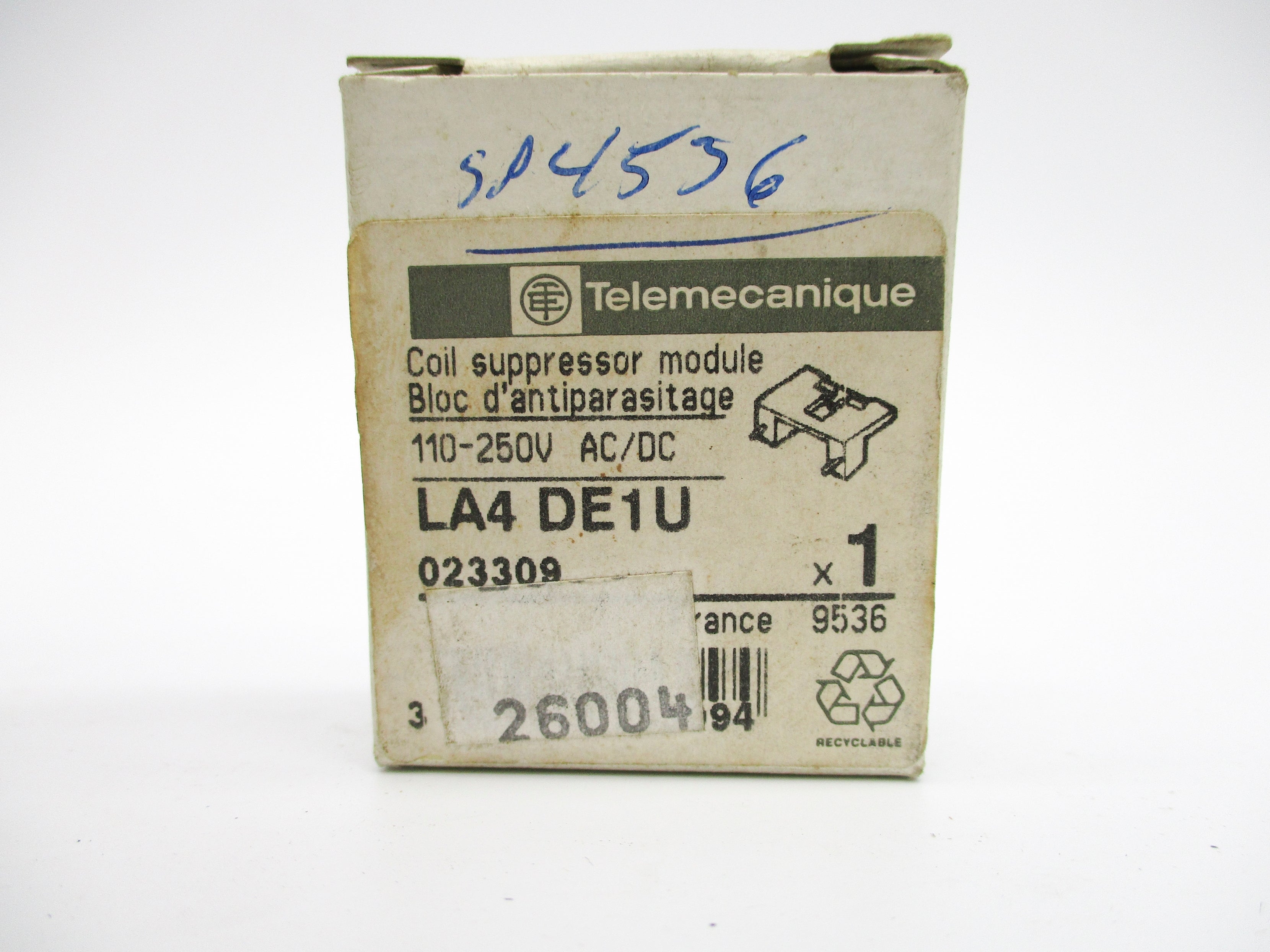 TELEMECANIQUE LA4DE1U 110/250VAC/DC NSMP