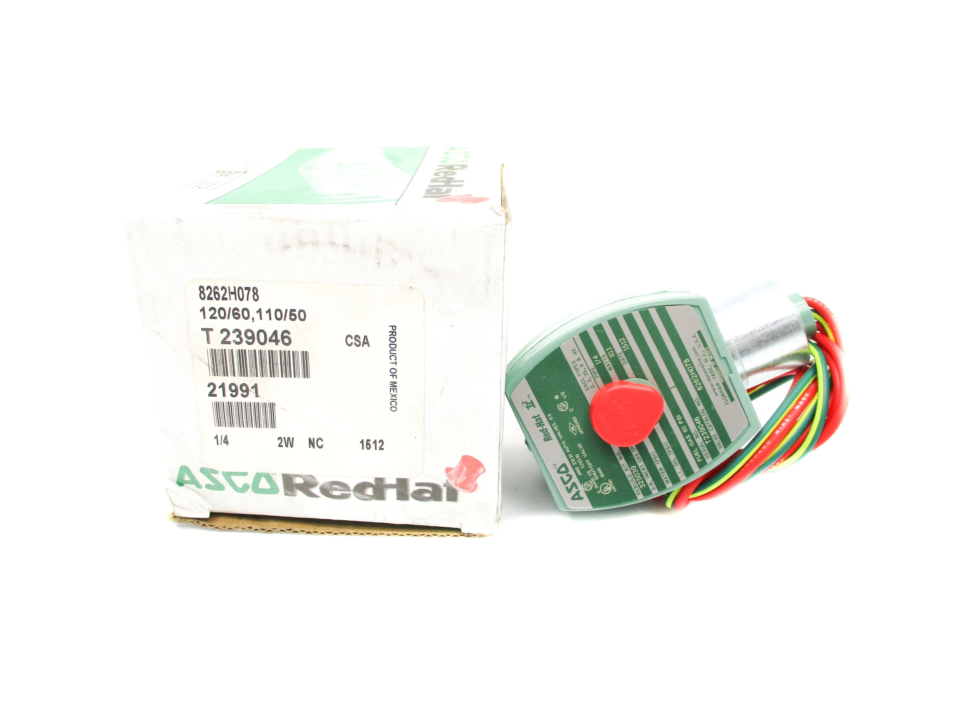 ASCO 8262H078 110/120V 50PSI 1/4" NSMP