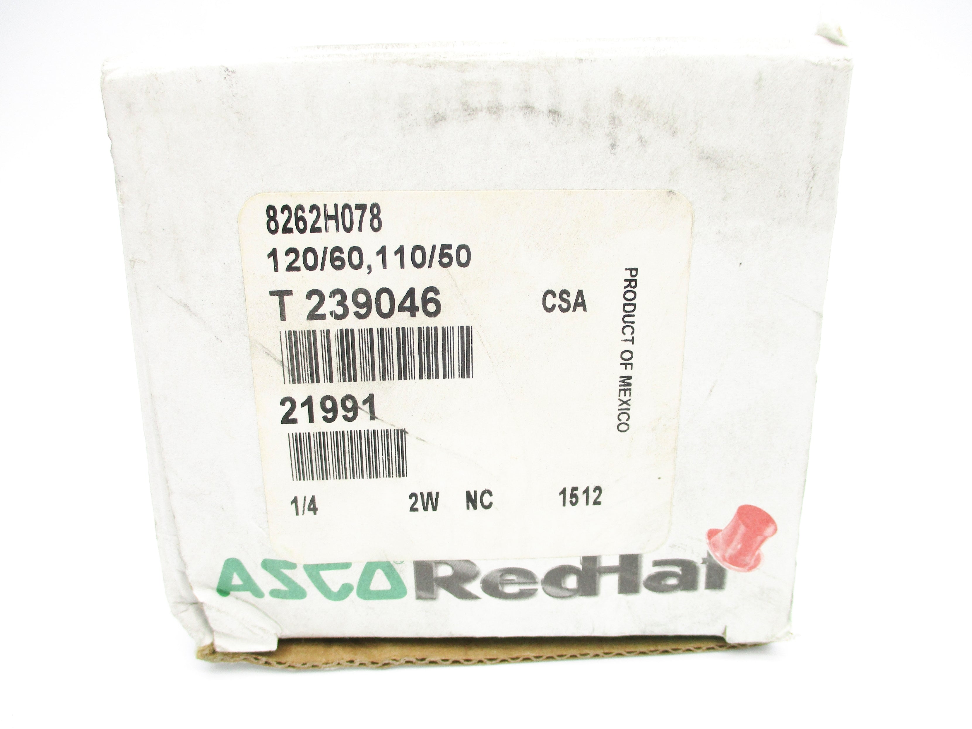 ASCO 8262H078 110/120V 50PSI 1/4" NSMP