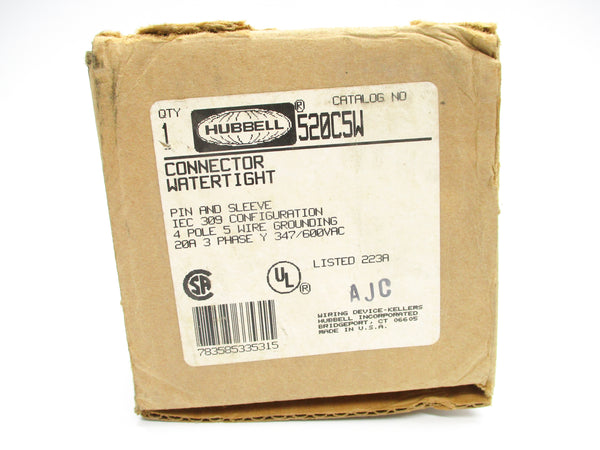 HUBBELL 520C5W NSMP