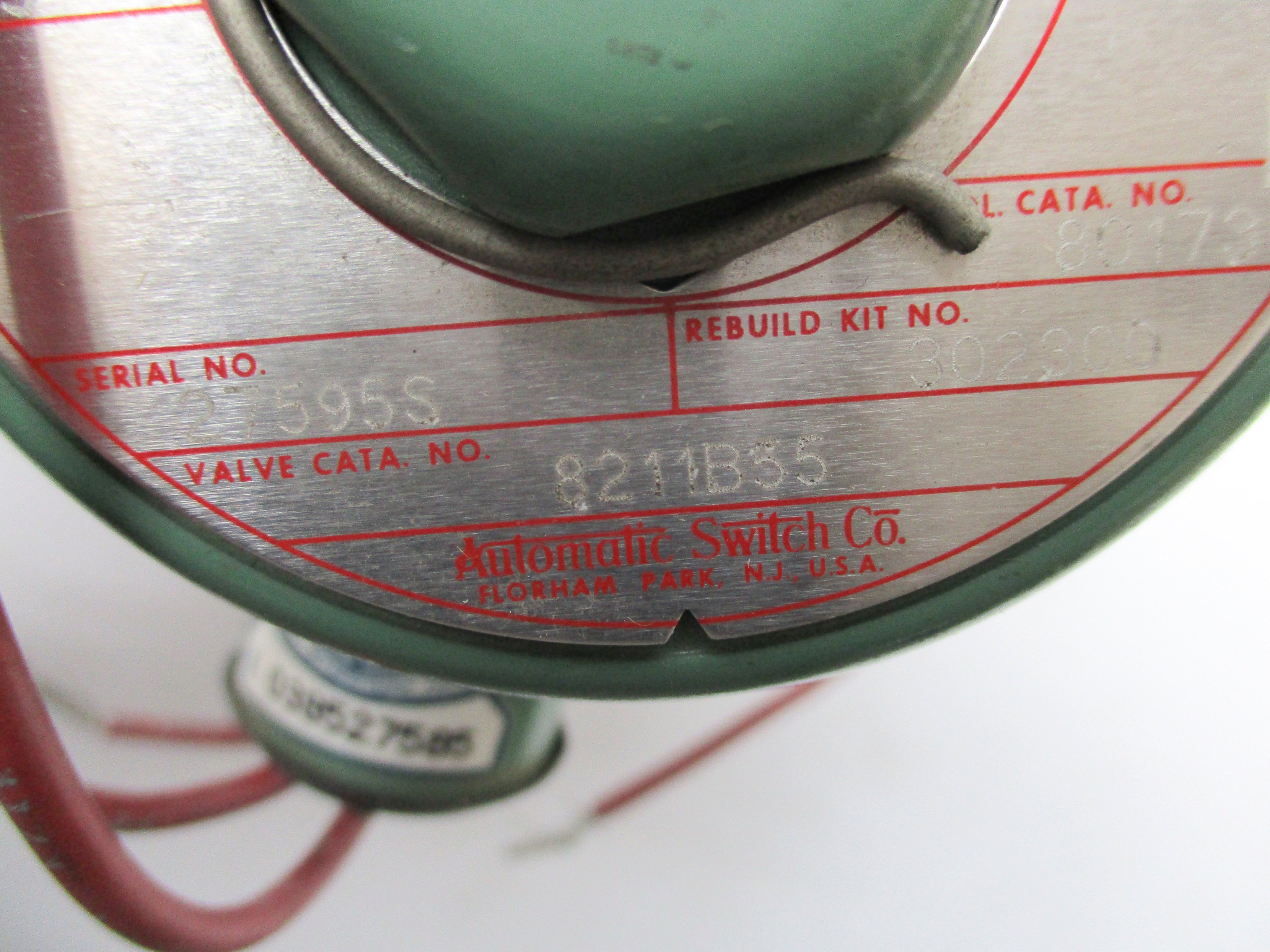 ASCO 8211B55 110/120V 125PSI NSMP