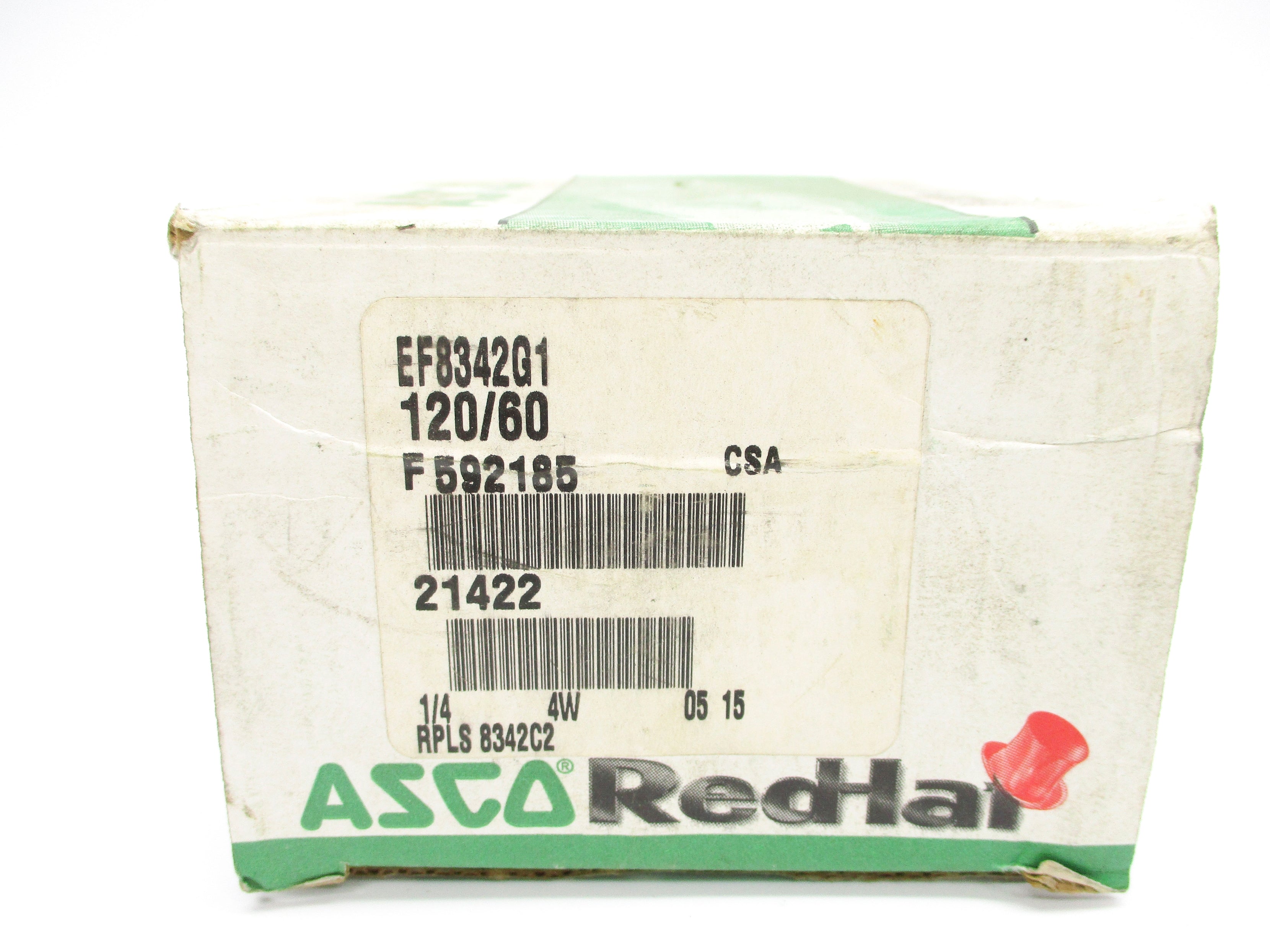 ASCO EF8342G1 120V 100-125PSI 1/4" NSMP