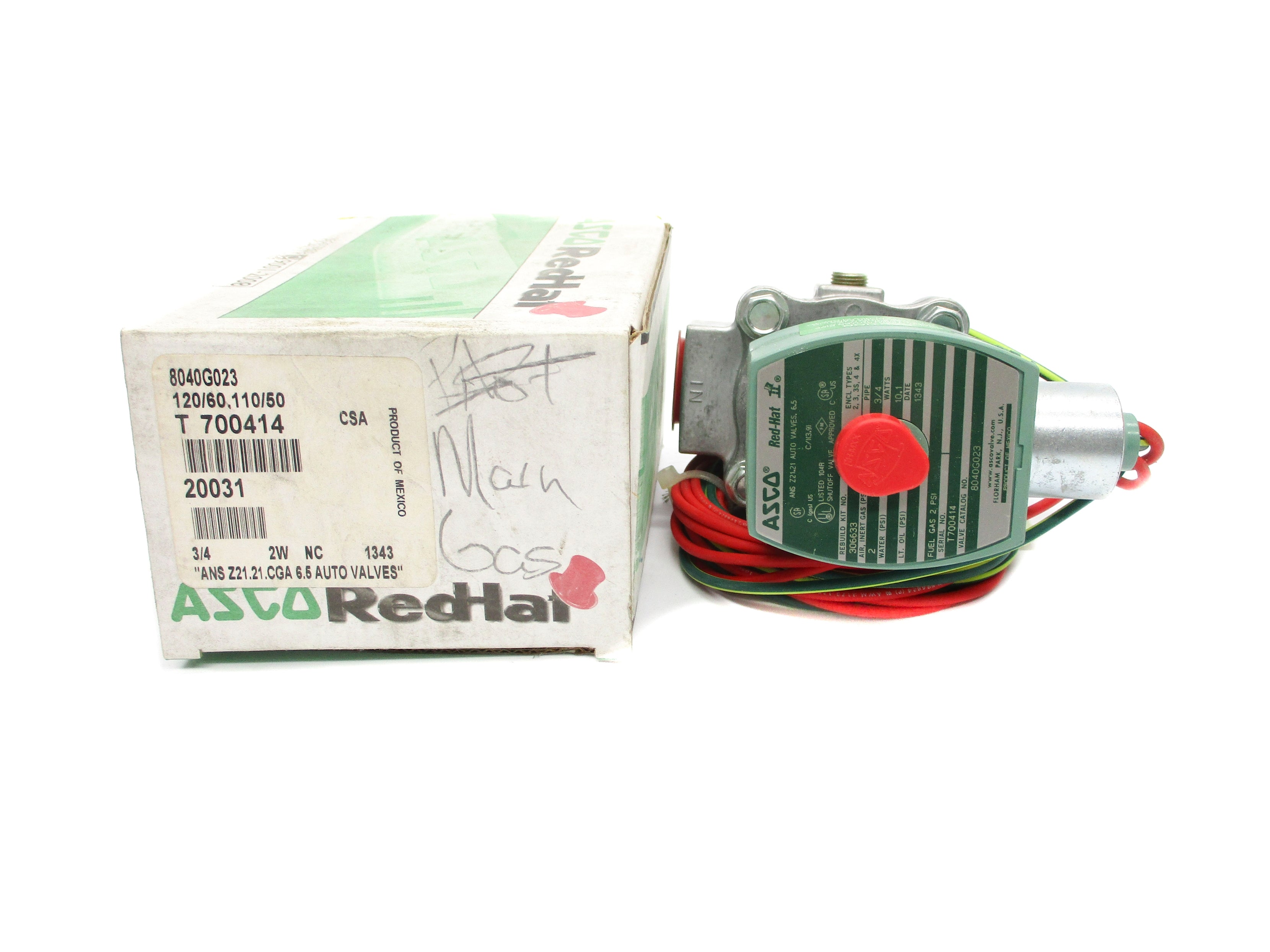 ASCO 8040G023 110/120V 2PSI NSMP