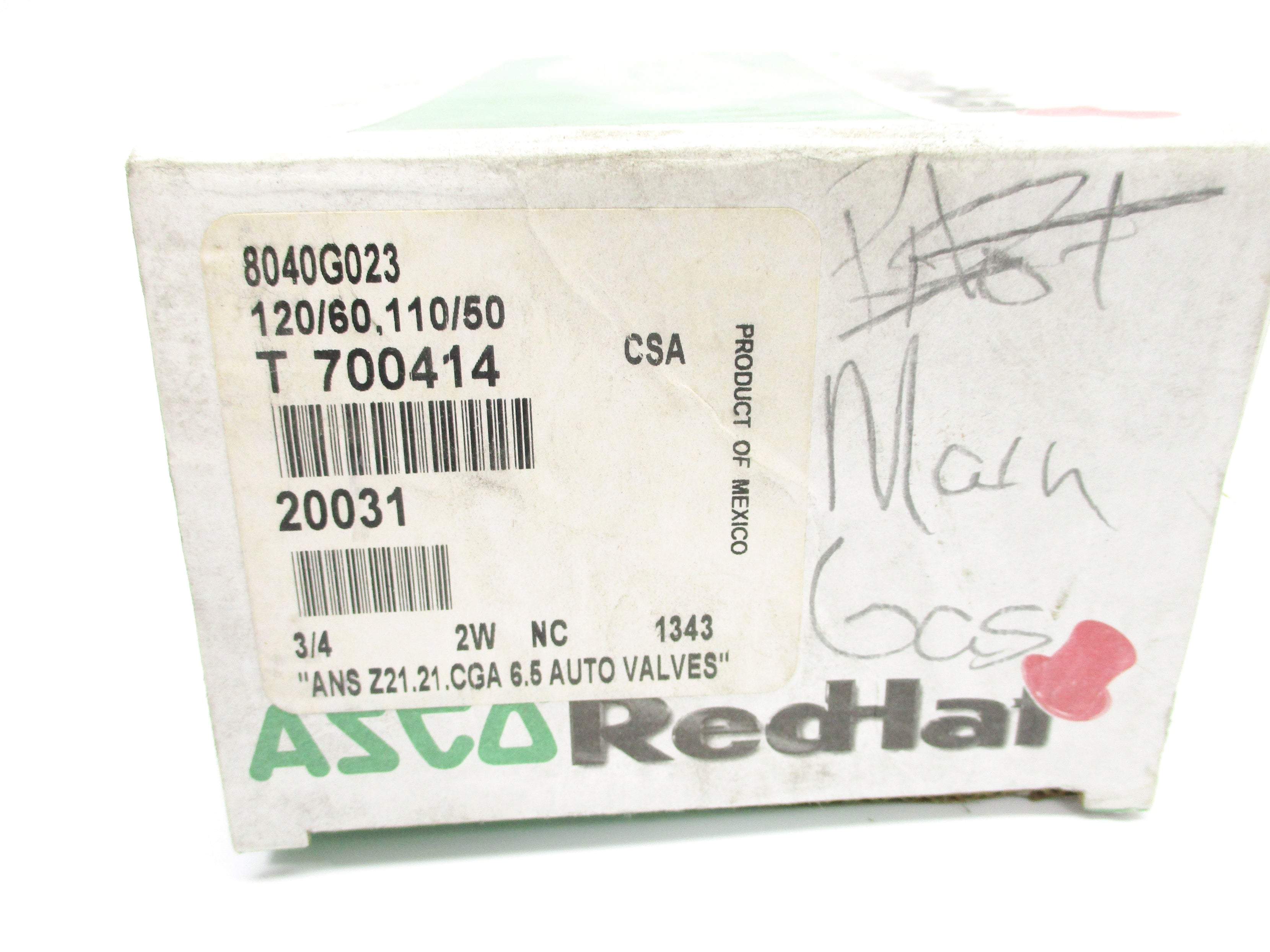 ASCO 8040G023 110/120V 2PSI NSMP