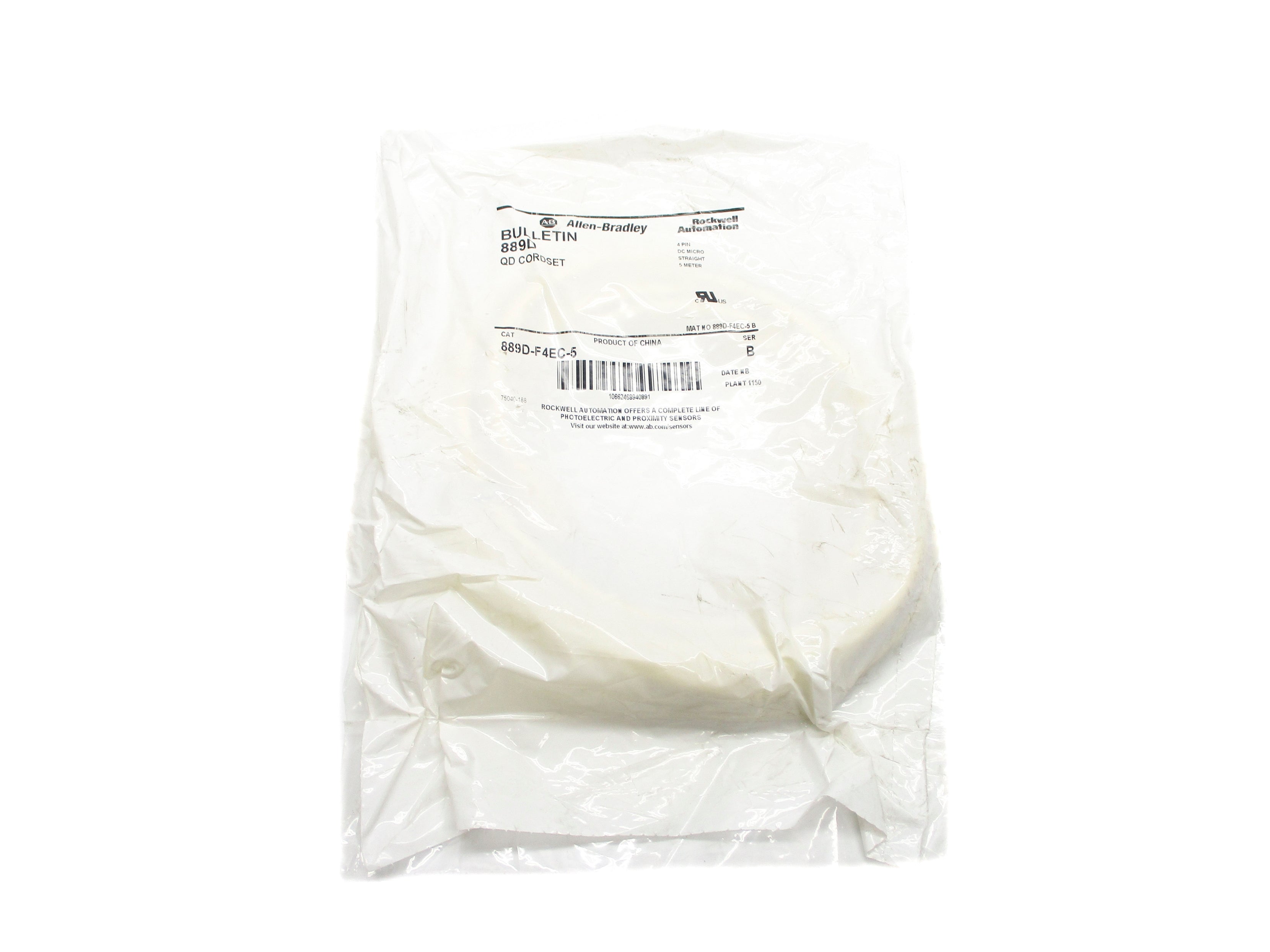 ALLEN BRADLEY 889D-F4EC-5 SER. B NSMP