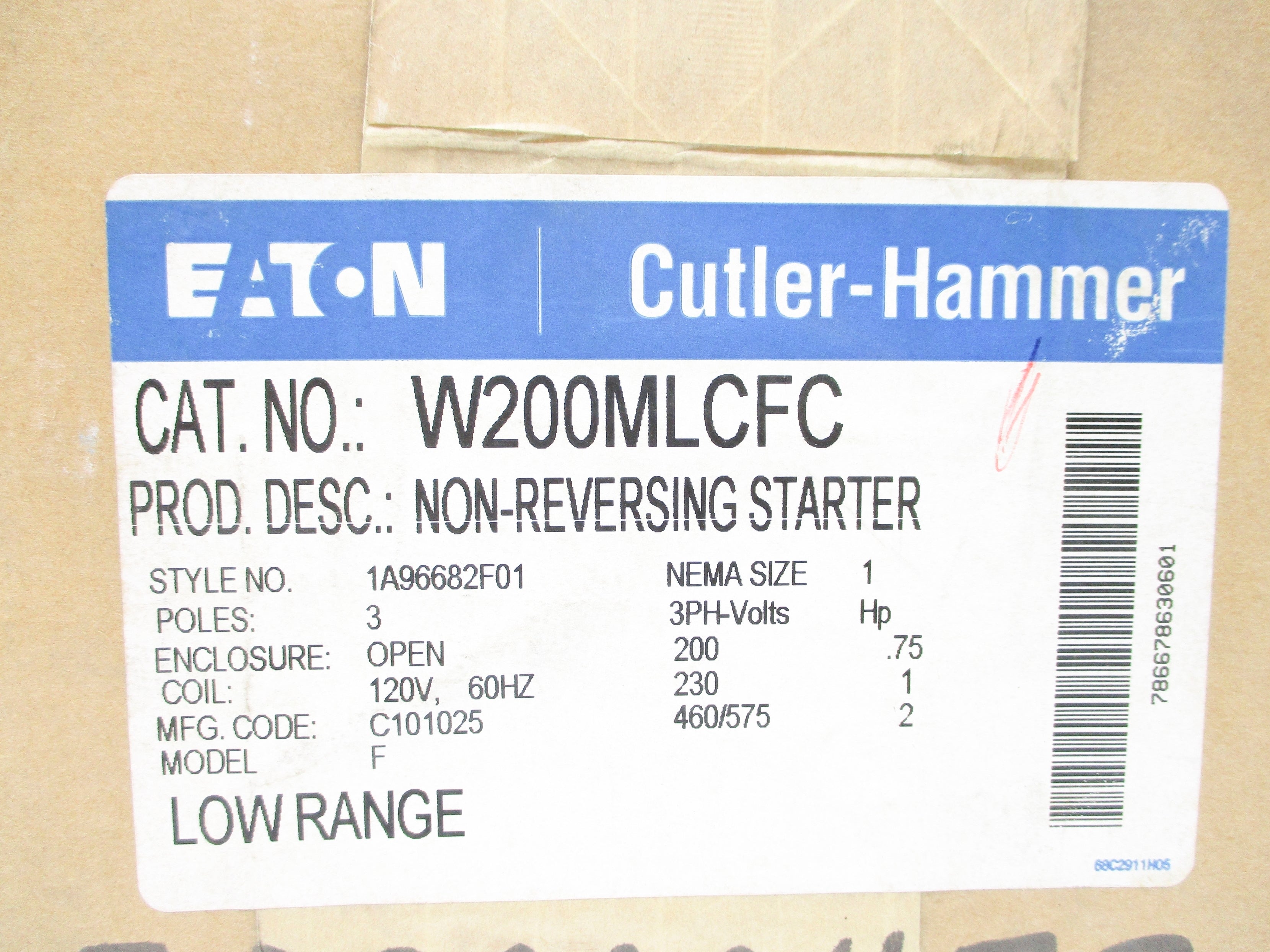 EATON W200MLCFC NSFS