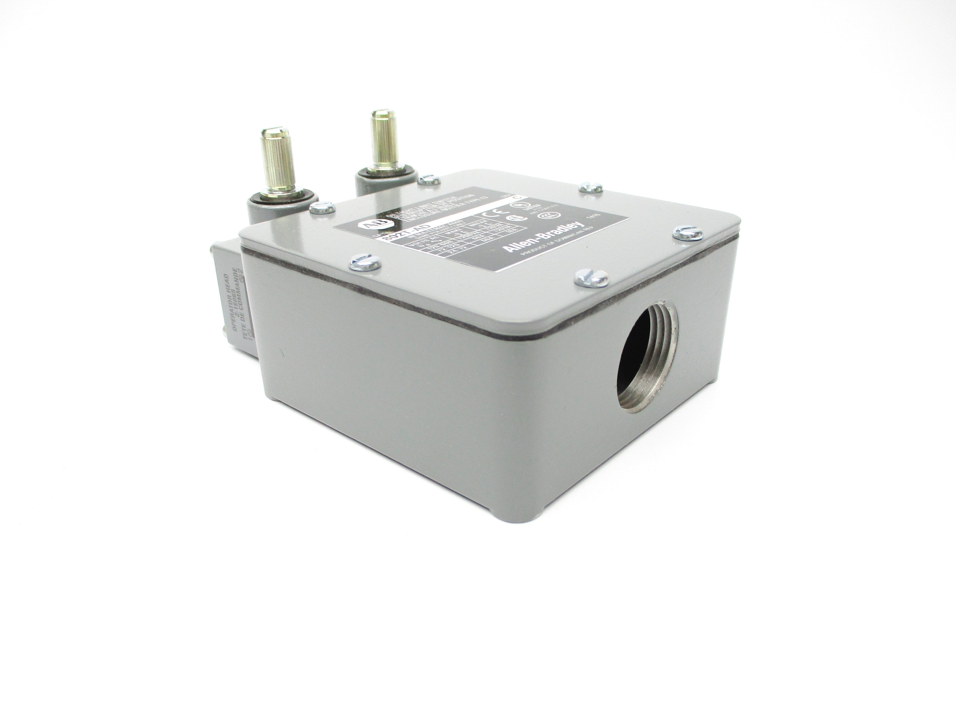 ALLEN BRADLEY 802T-AD SER. C 120-600VAC 60A (BR/WH) NSMP