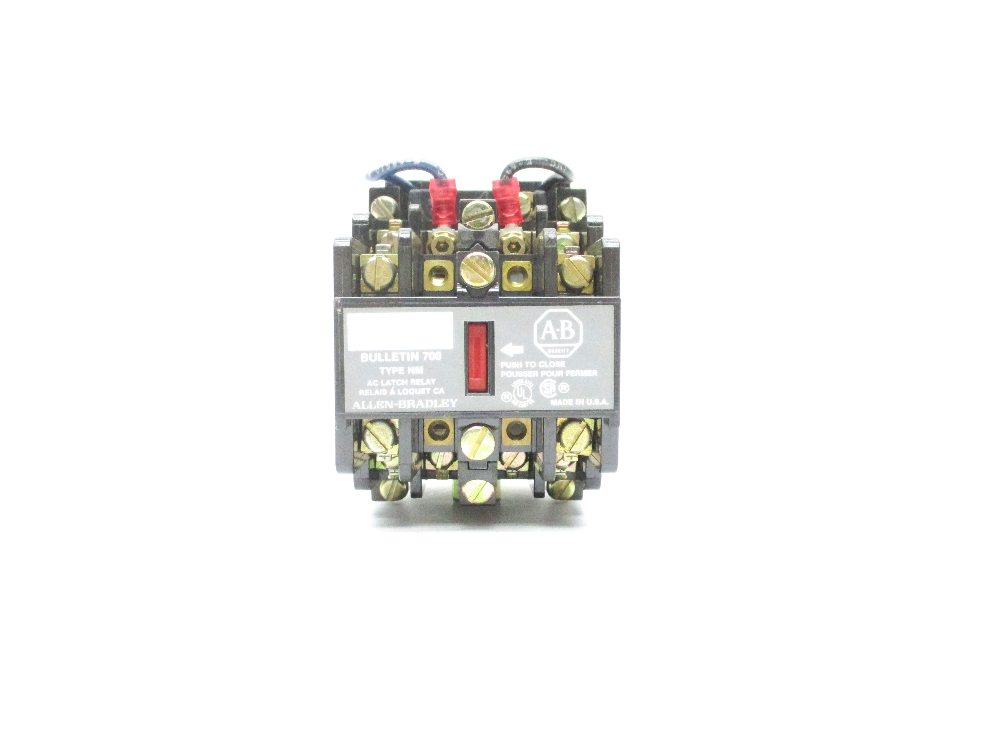 INDUSTRIAL SPARE PART 700-NM400A1 SER. E 110/115-120V 60A (BK/YL) NSMP