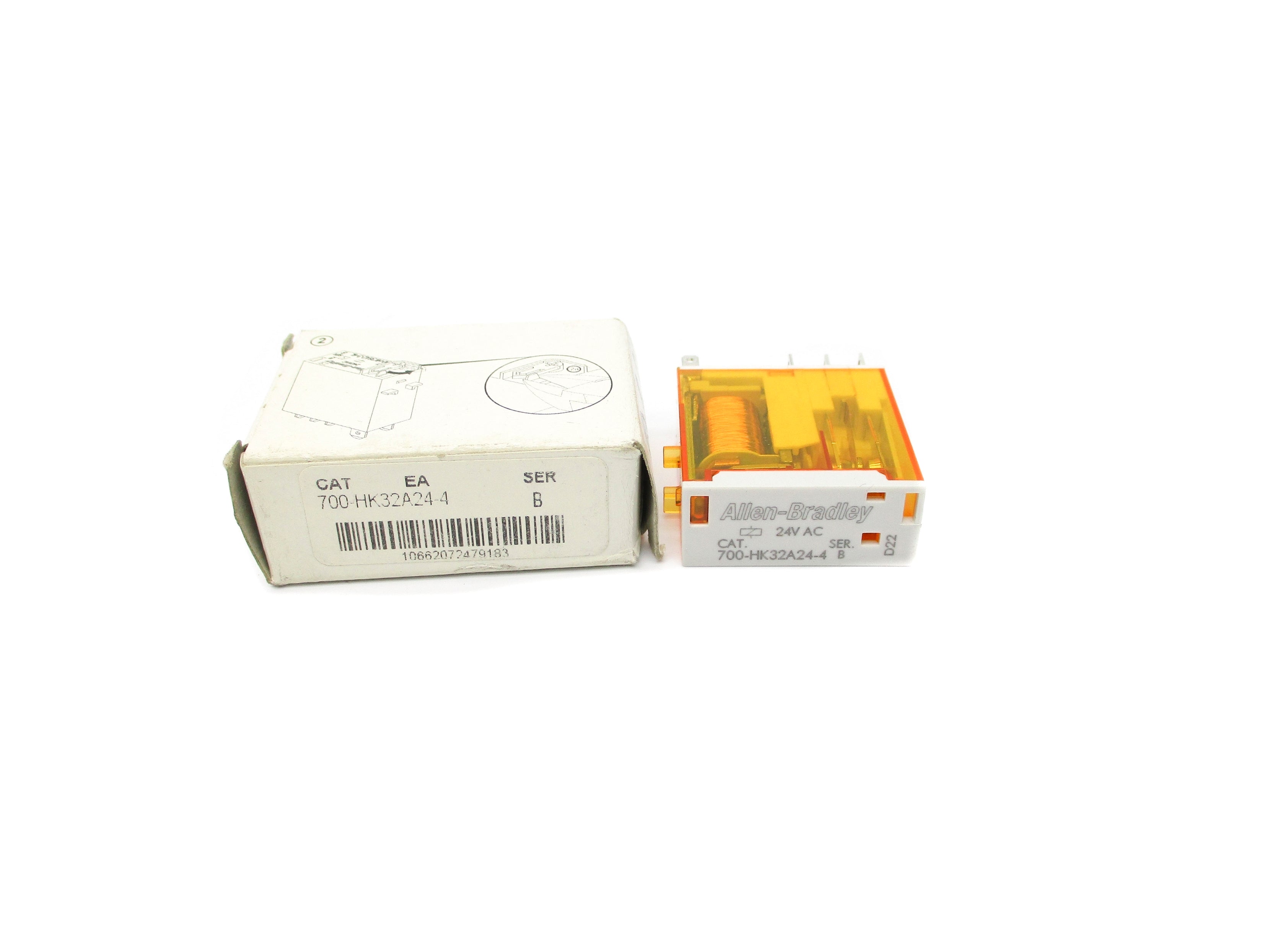 ALLEN BRADLEY 700-HK32A24-4 SER. B 24VAC (WH) NSMP