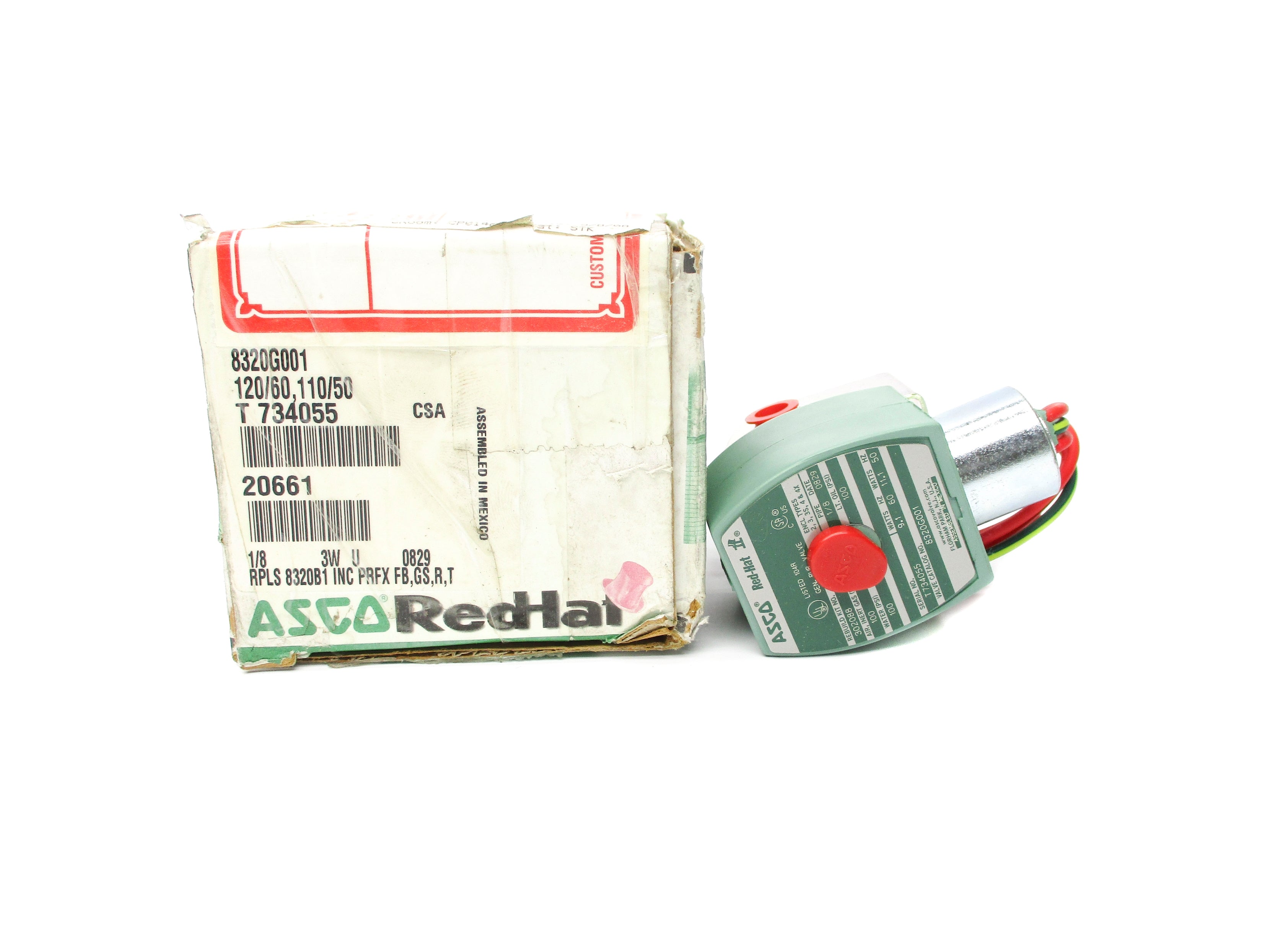 ASCO 8320G001 110/120V 100PSI 1/8" NSMP