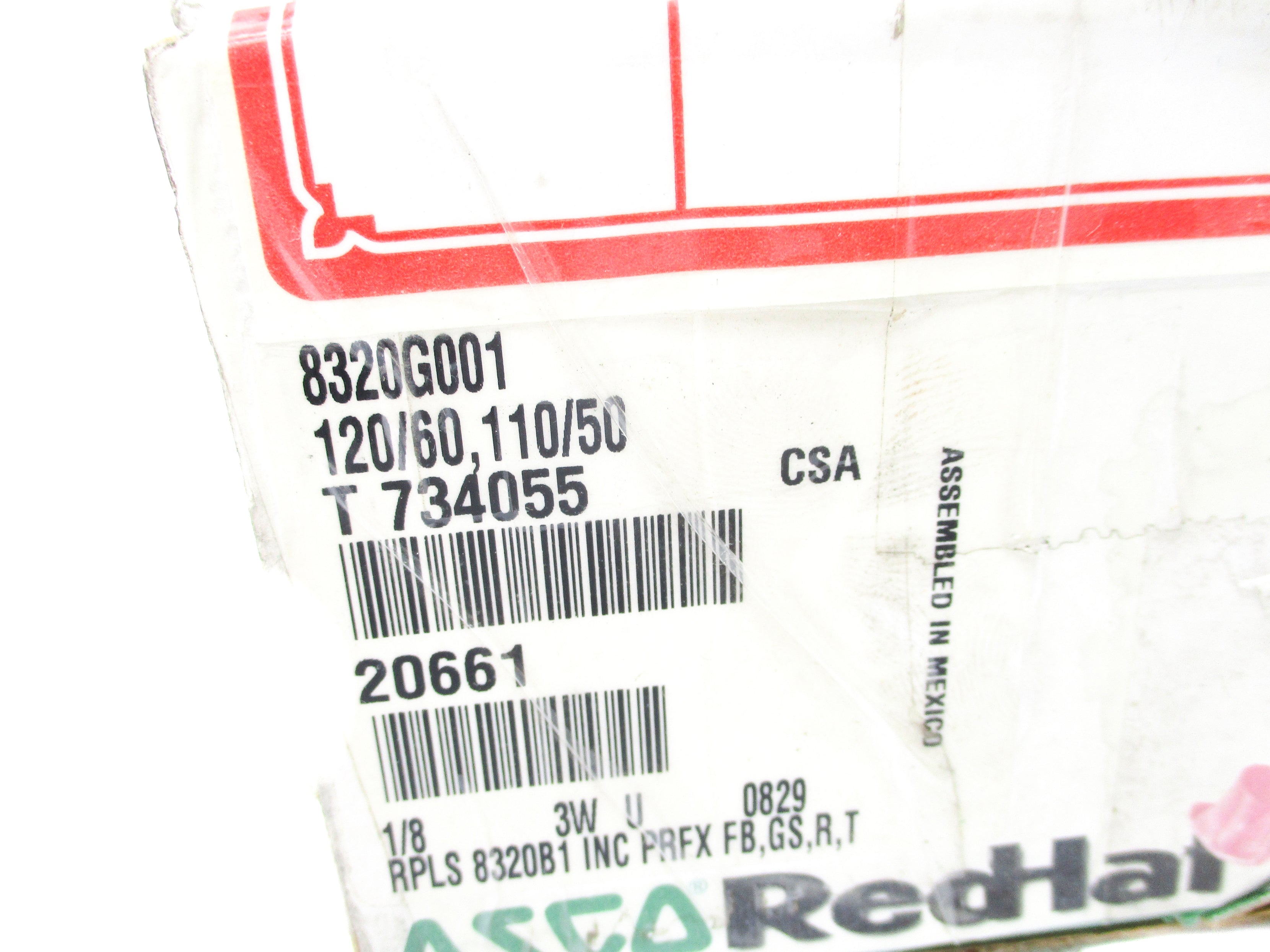 ASCO 8320G001 110/120V 100PSI 1/8" NSMP