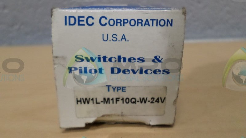 IDEC HW1L-M1F10Q-W-24V SWITCH NSMP