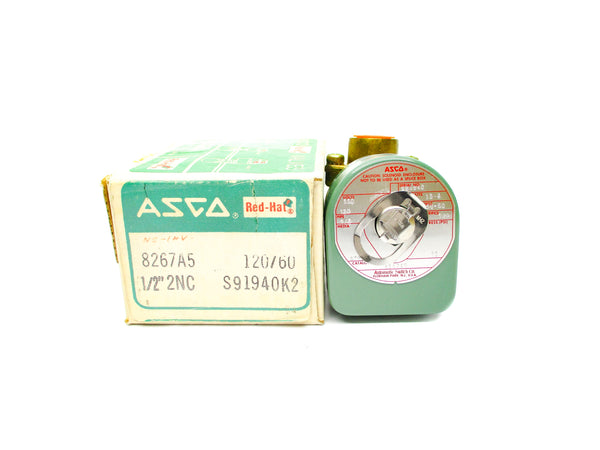 ASCO 8267A5 110/120V 75PSI 1/2" NSMP