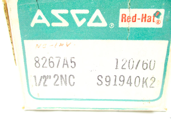 ASCO 8267A5 110/120V 75PSI 1/2" NSMP