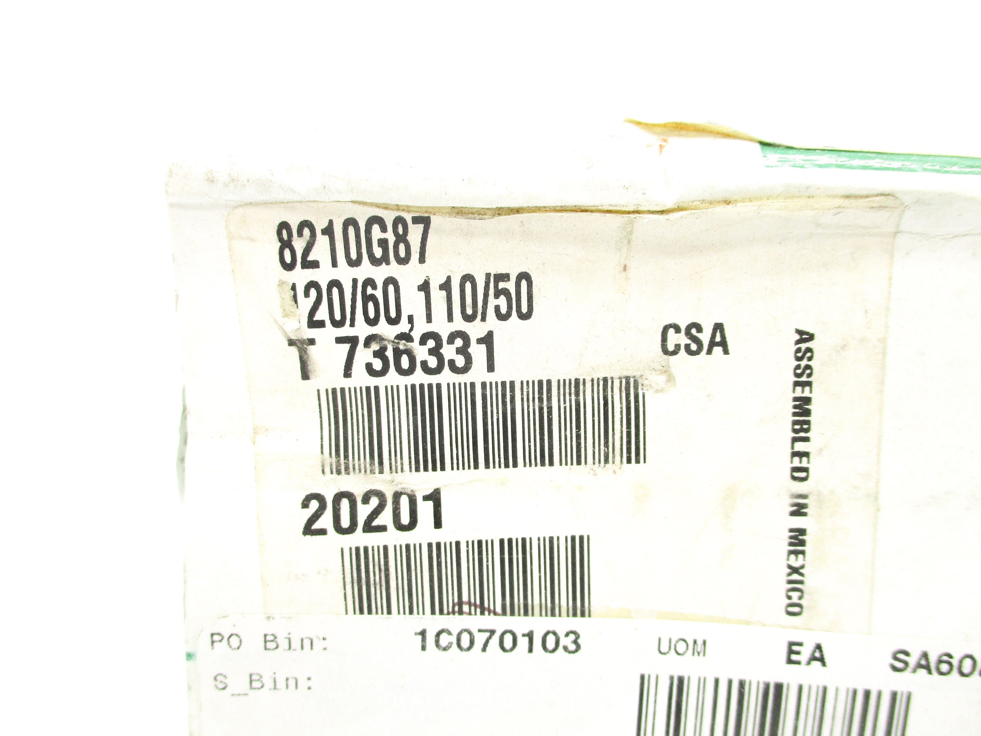 ASCO 8210G87 110/120V 125-150PSI 1/2" NSMP