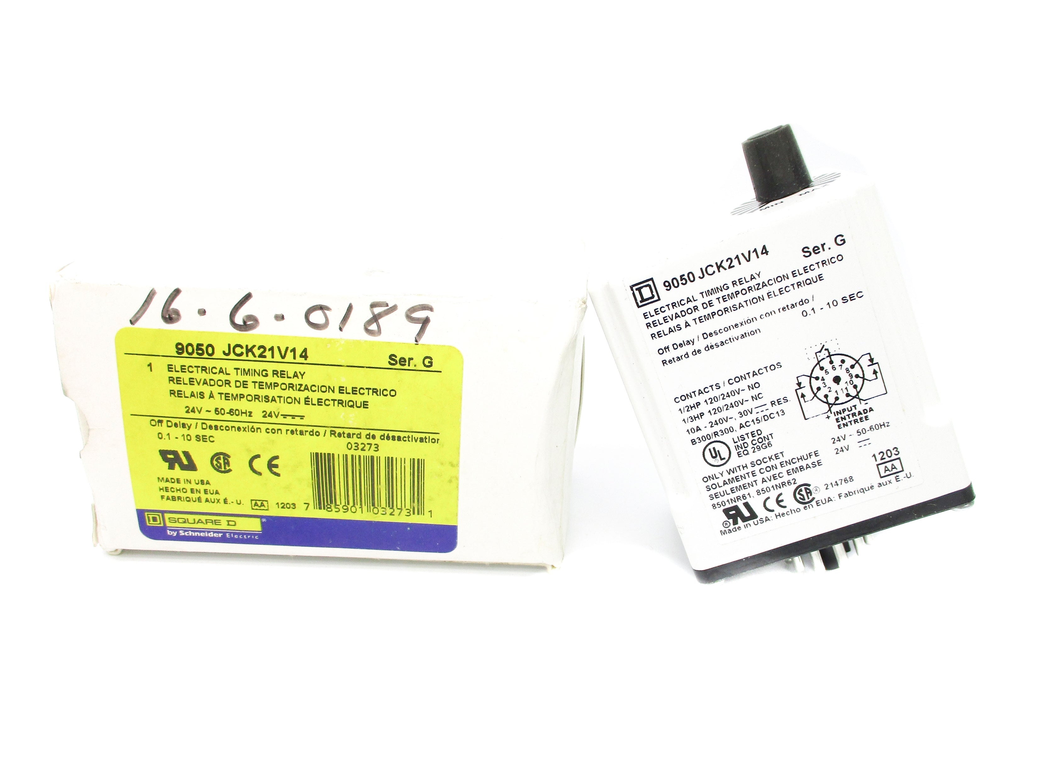 SQUARE D 9050JCK21V14 SER. G 24V NSMP