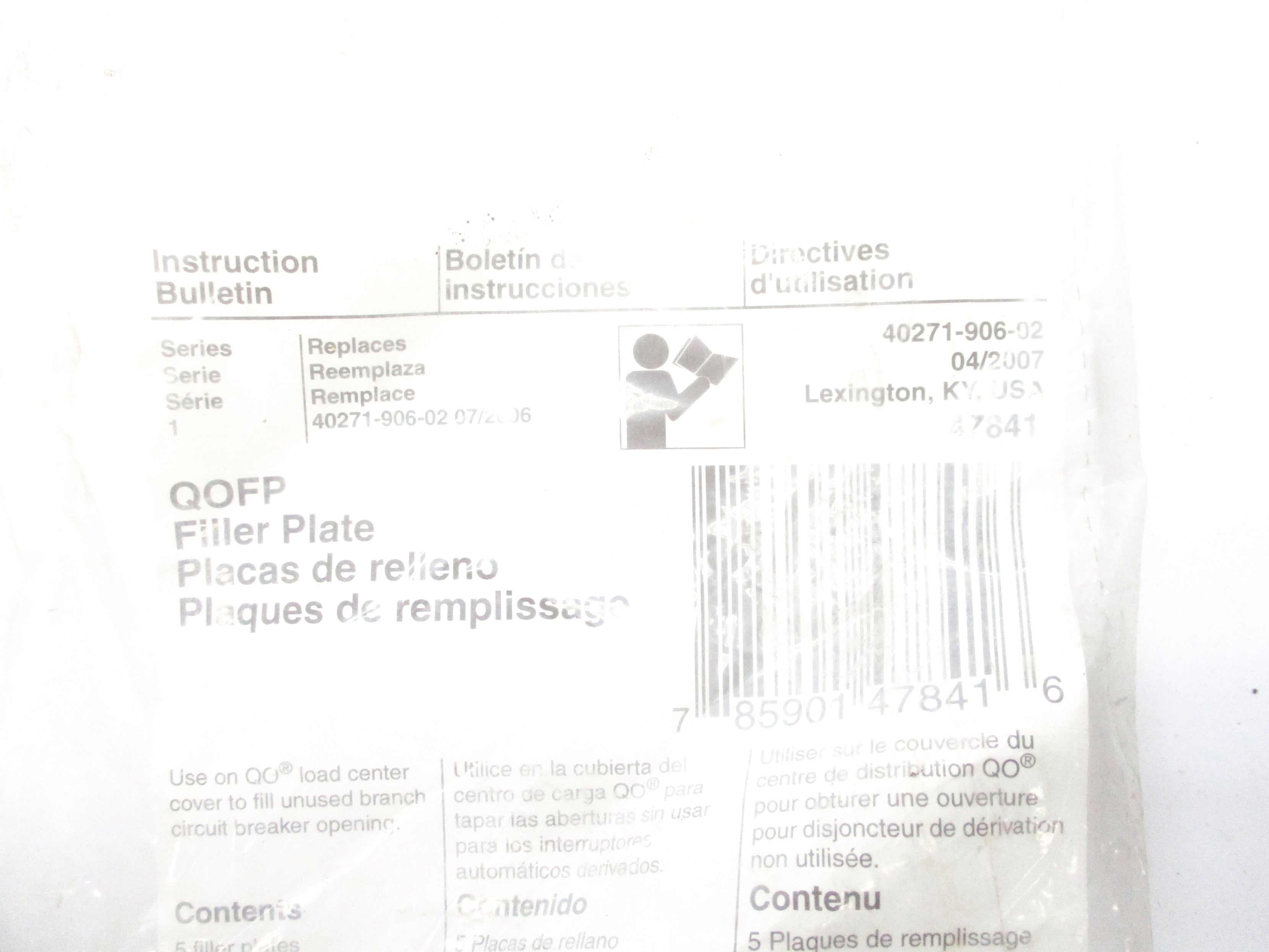 SQUARE D QOFP SER. 1 (PKG OF 5) NSMP