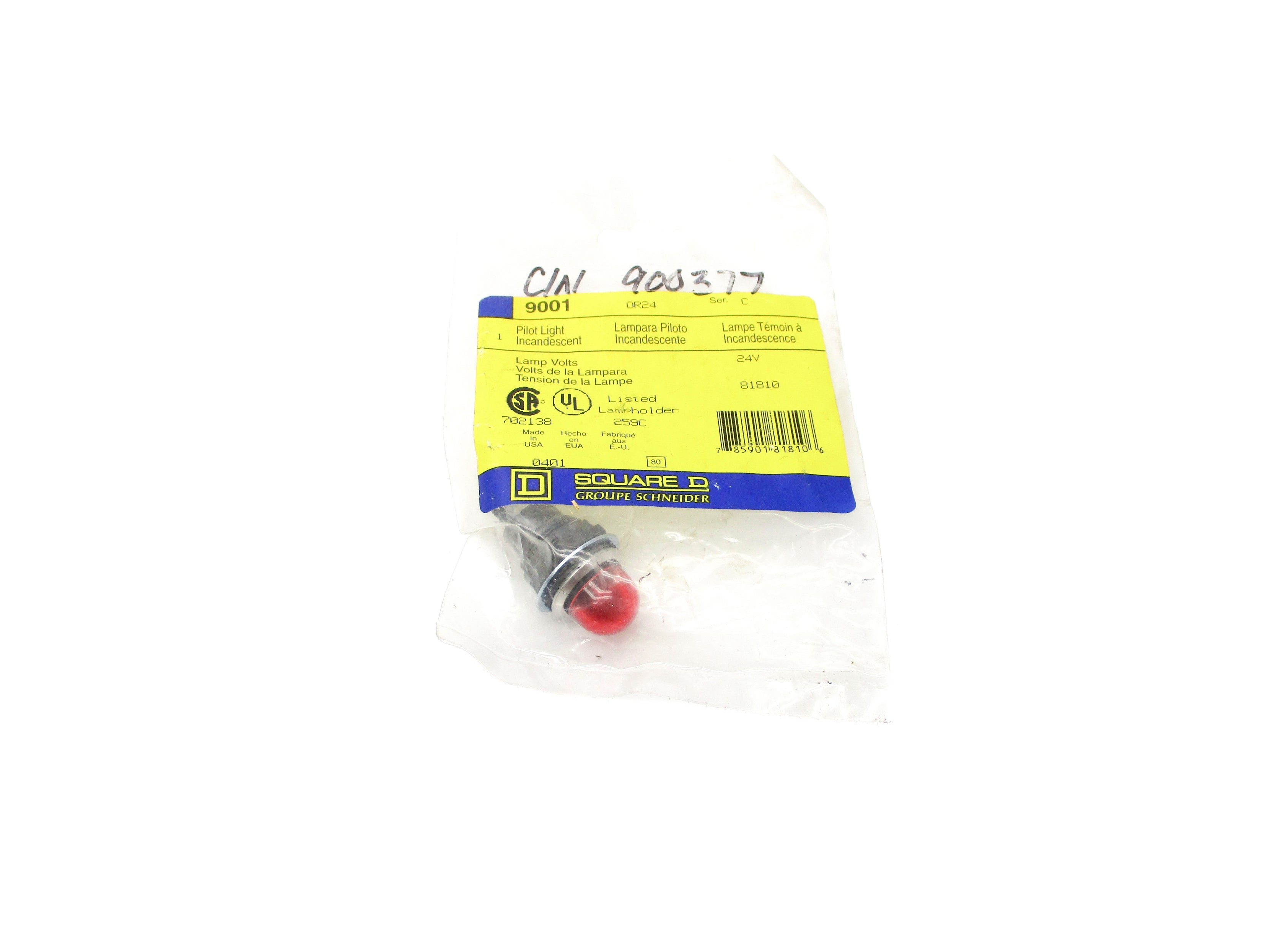 SQUARE D 9001OR24 SER. C NSMP