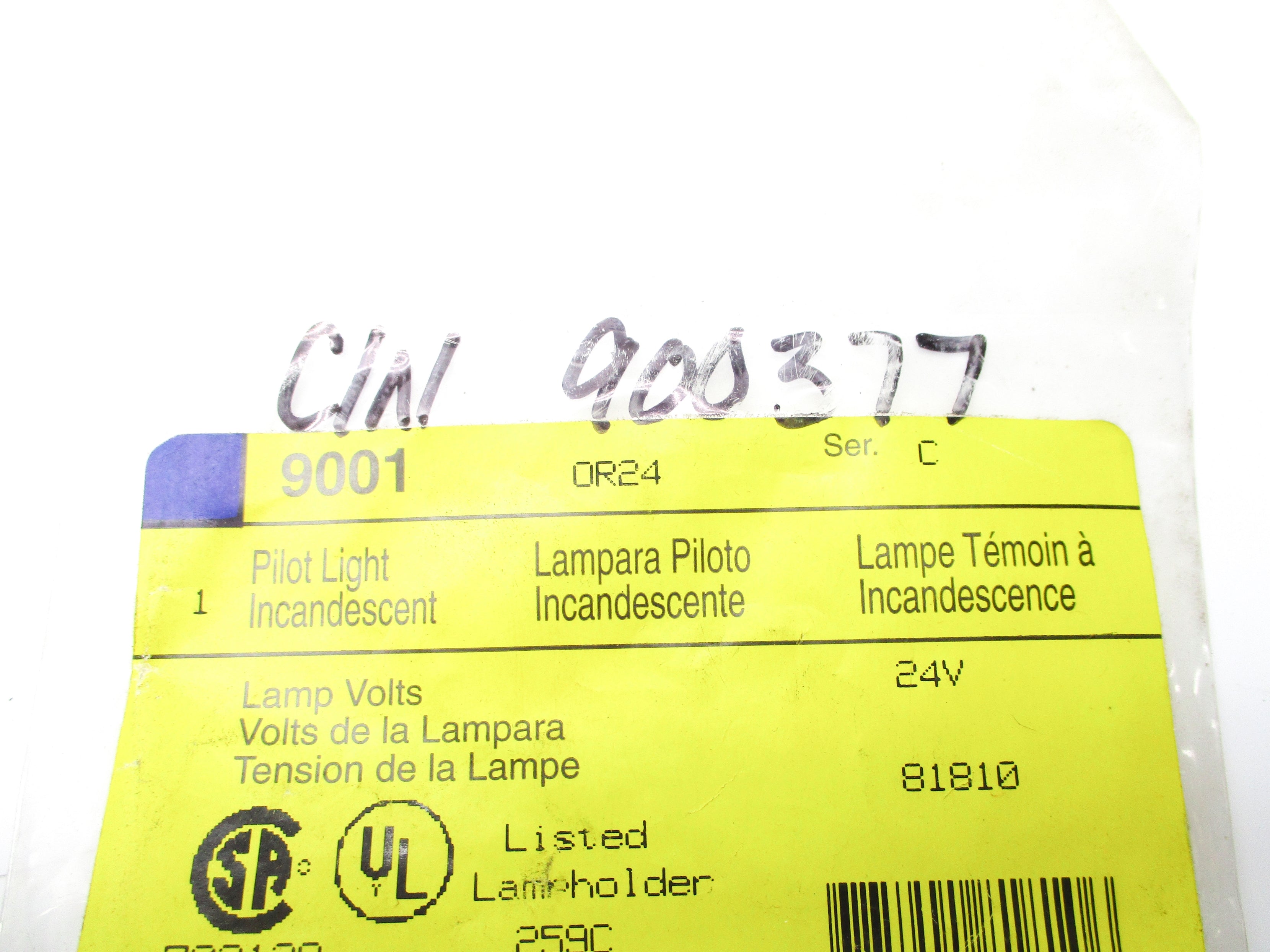 SQUARE D 9001OR24 SER. C NSMP