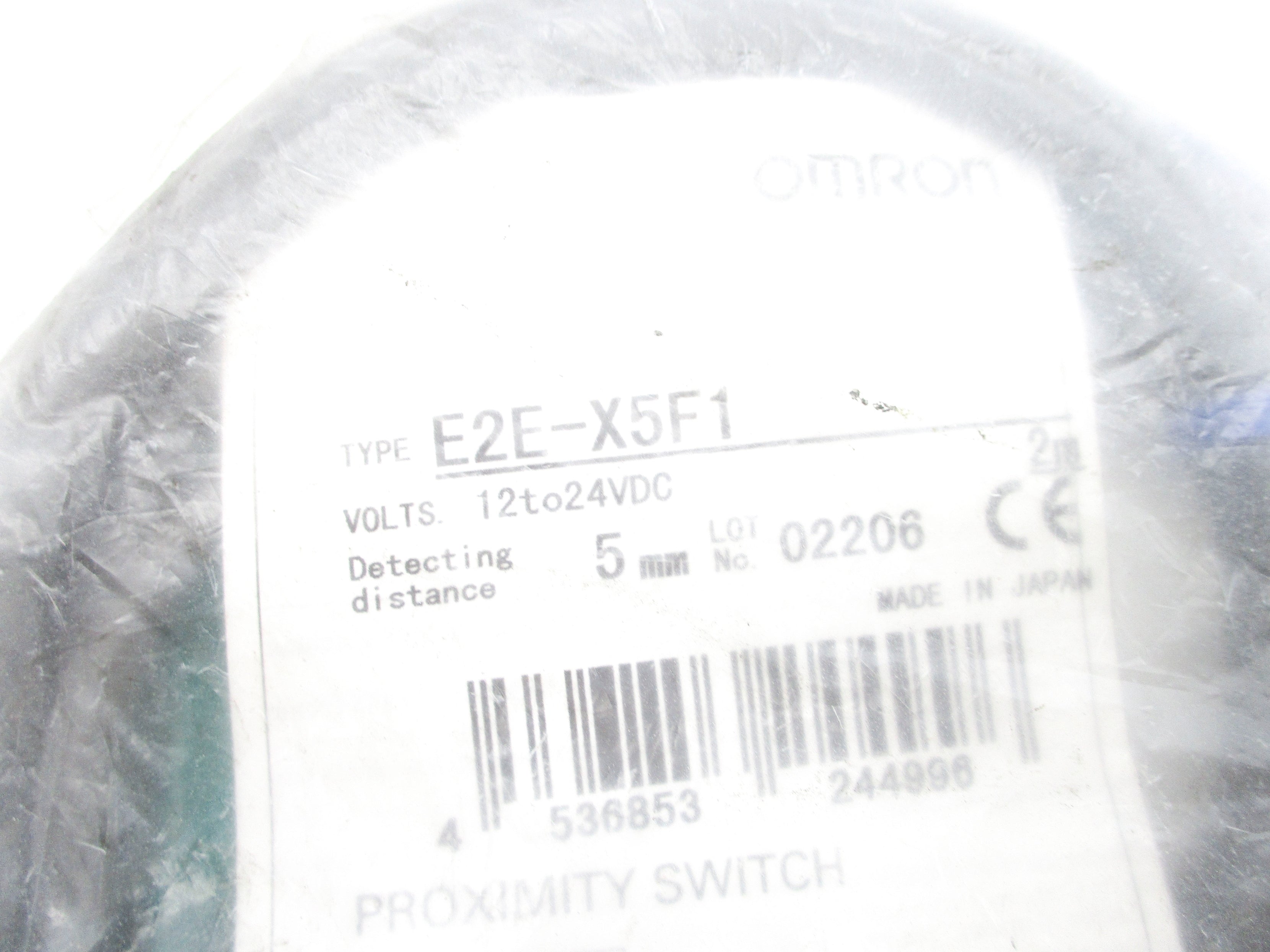 OMRON E2E-X5F1 12-24VDC 2M NSMP
