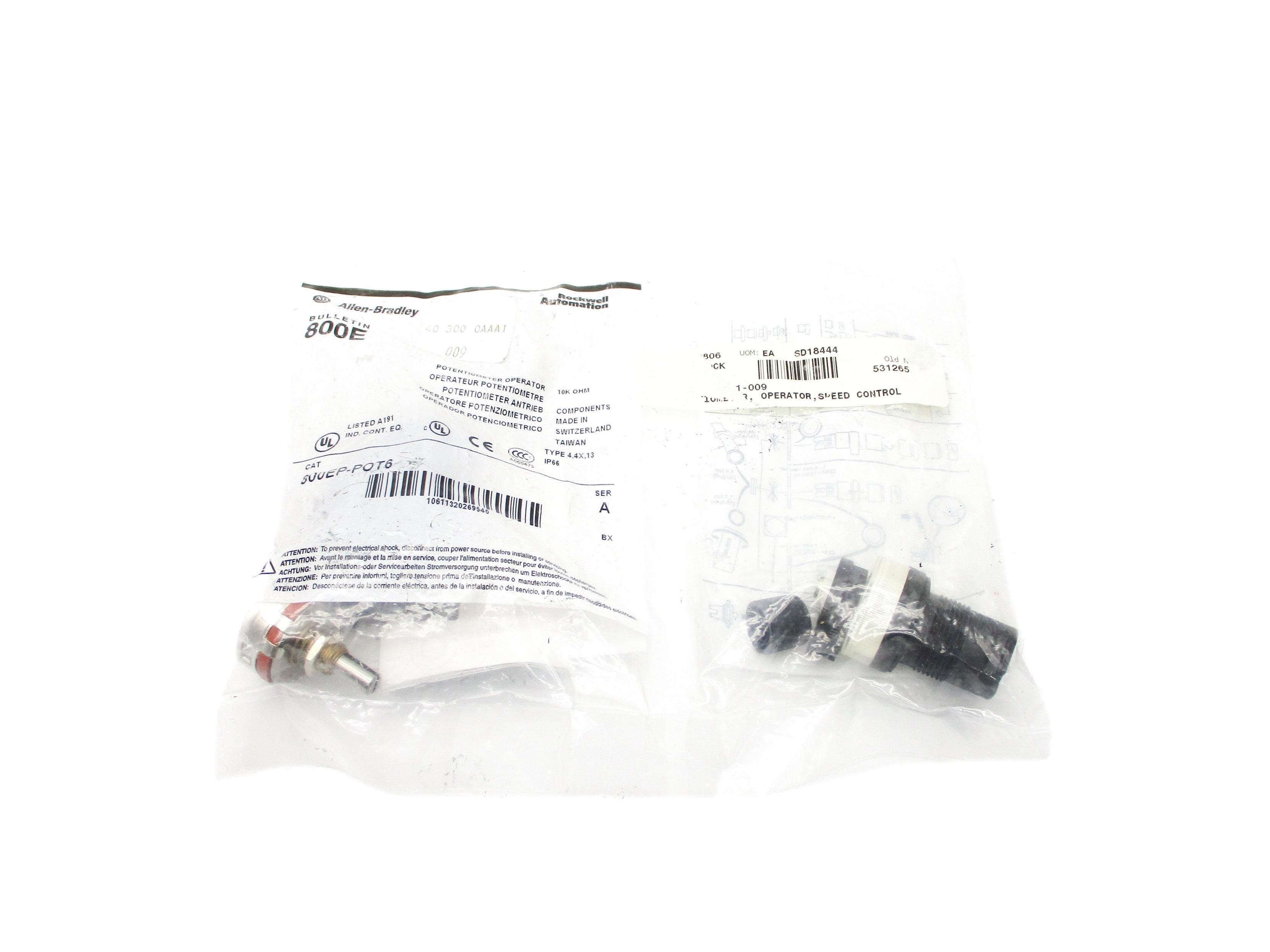 INDUSTRIAL SPARE PART 800EP-POT6 SER. A NSMP
