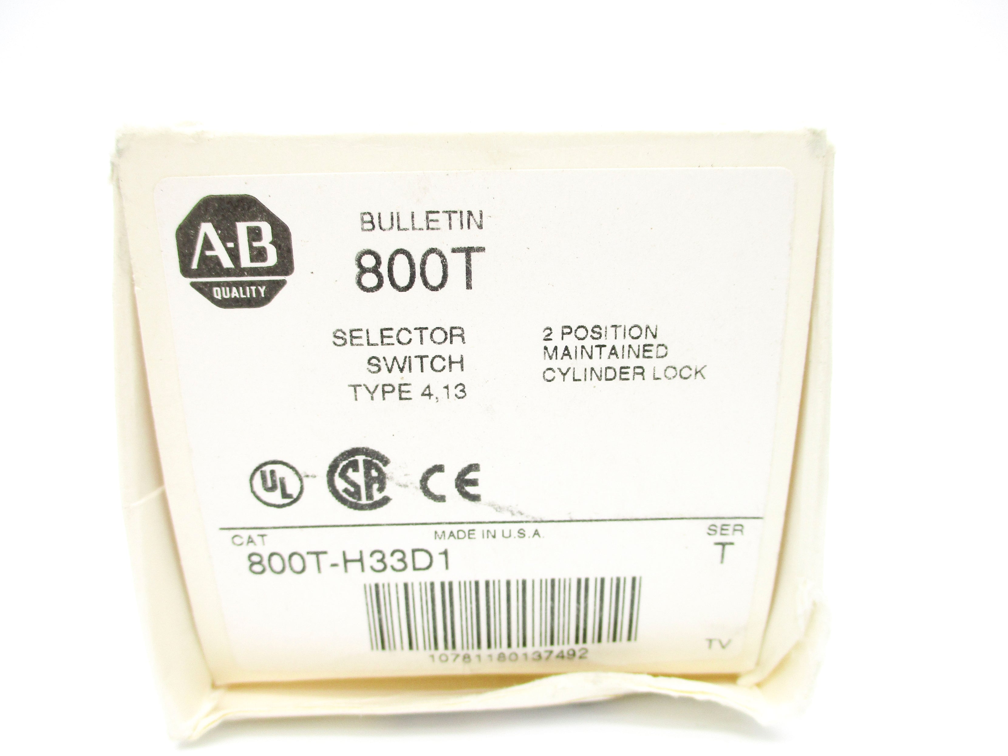 INDUSTRIAL SPARE PART 800T-H33D1 SER. T (WH) NSMP