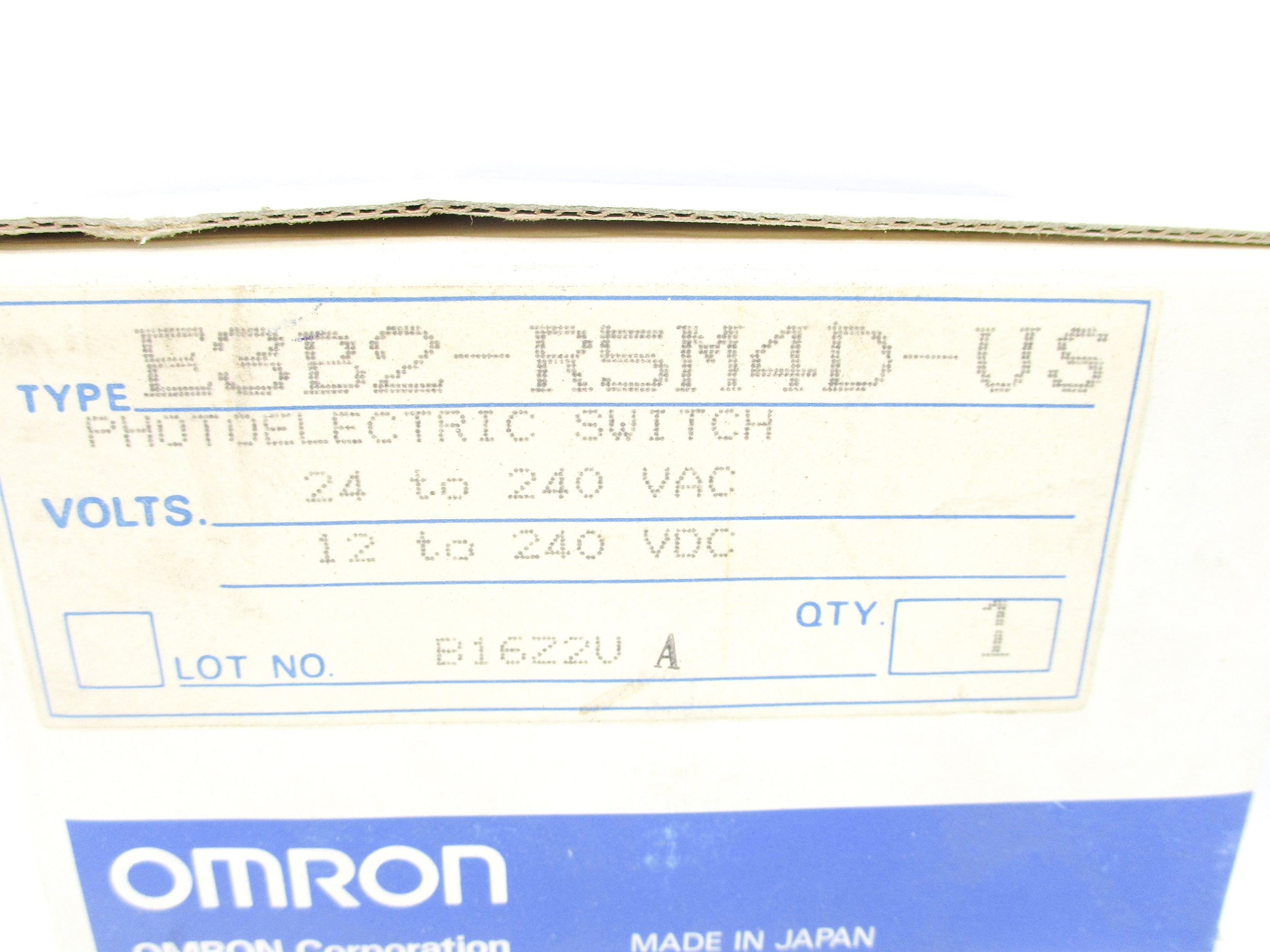 OMRON E3B2-R5M4D-US NSMP