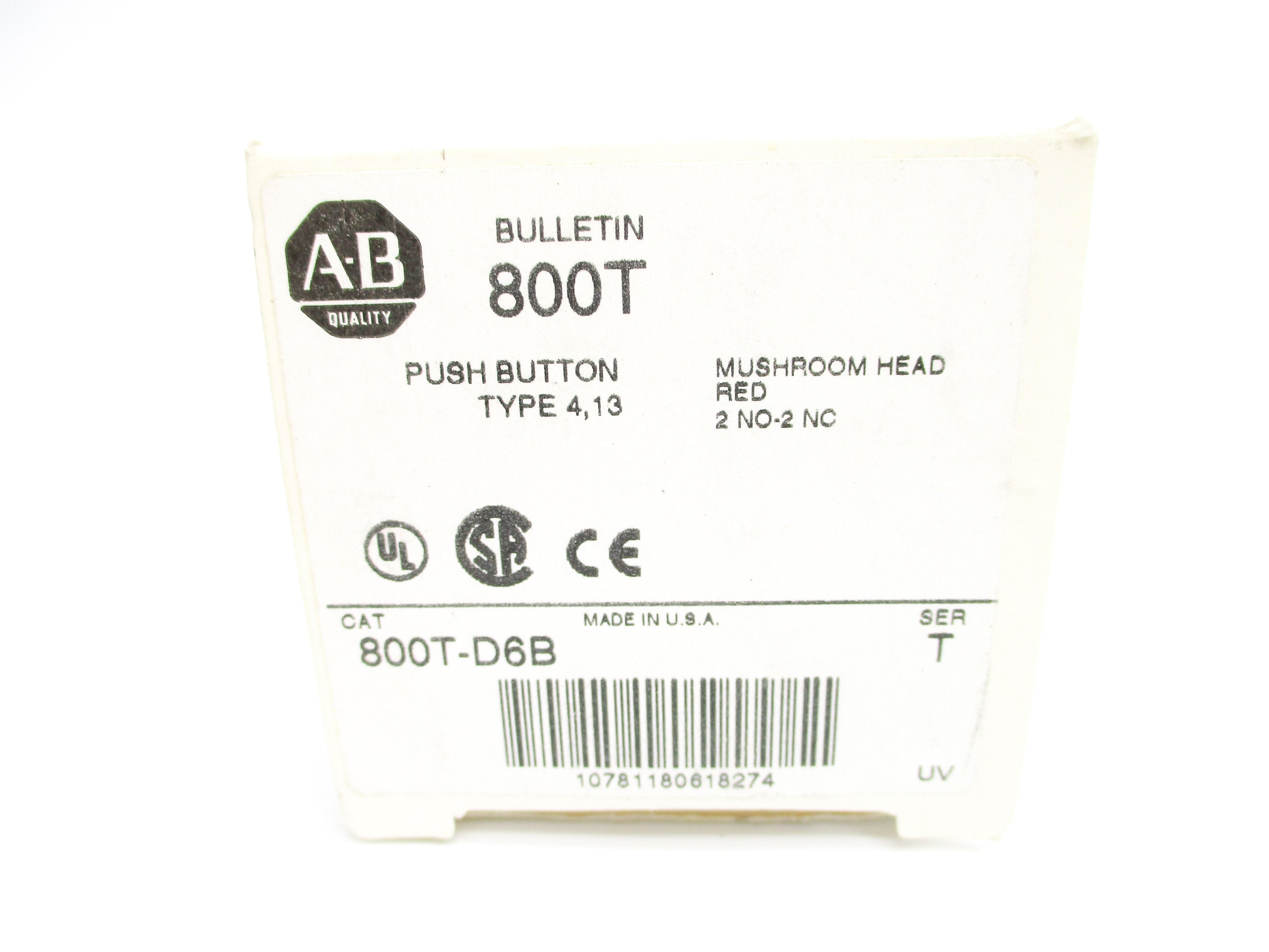 INDUSTRIAL SPARE PART 800T-D6B SER. T (WH) NSMP