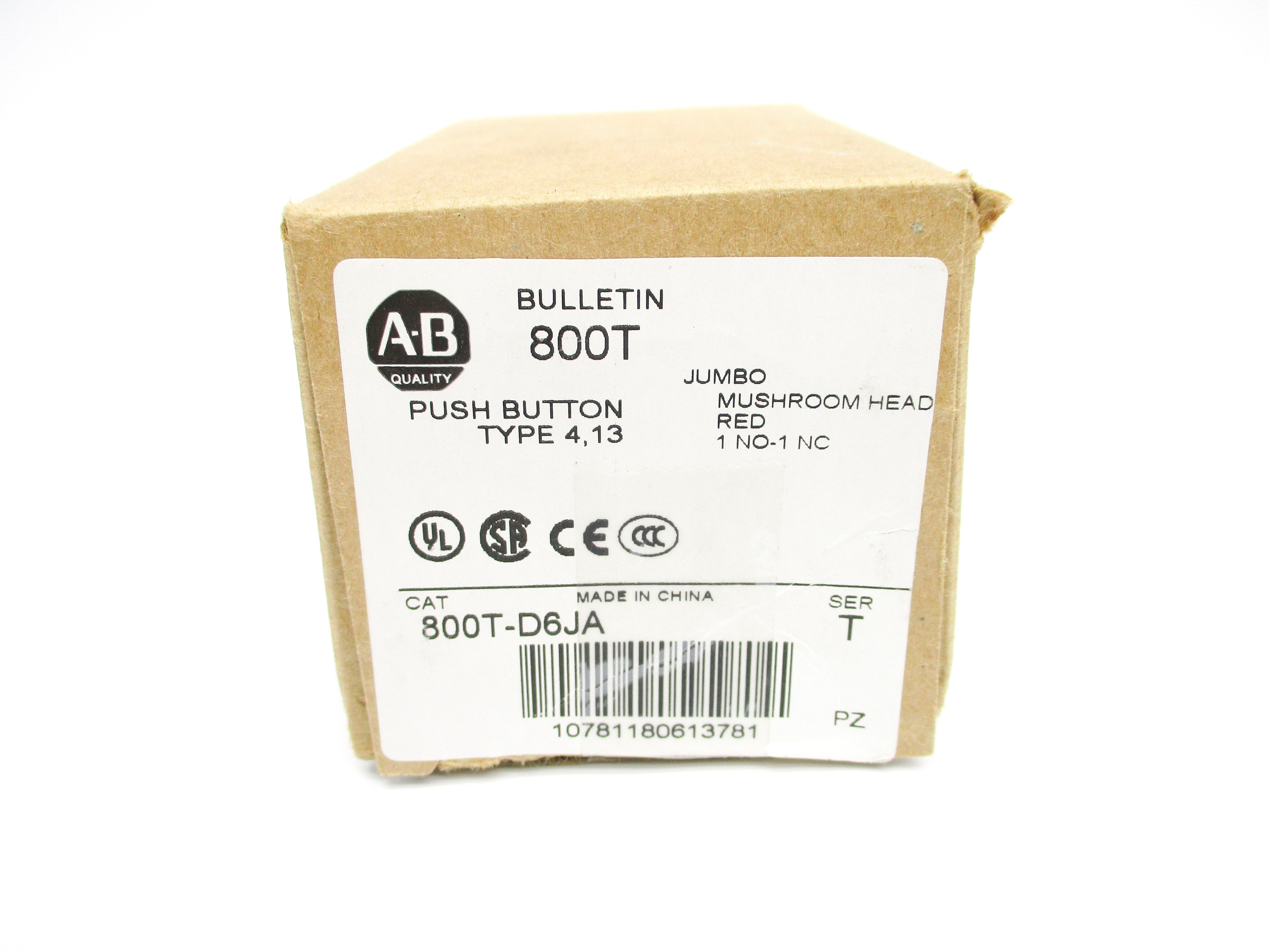 INDUSTRIAL SPARE PART 800T-D6JA SER. T (BR/WH) NSMP