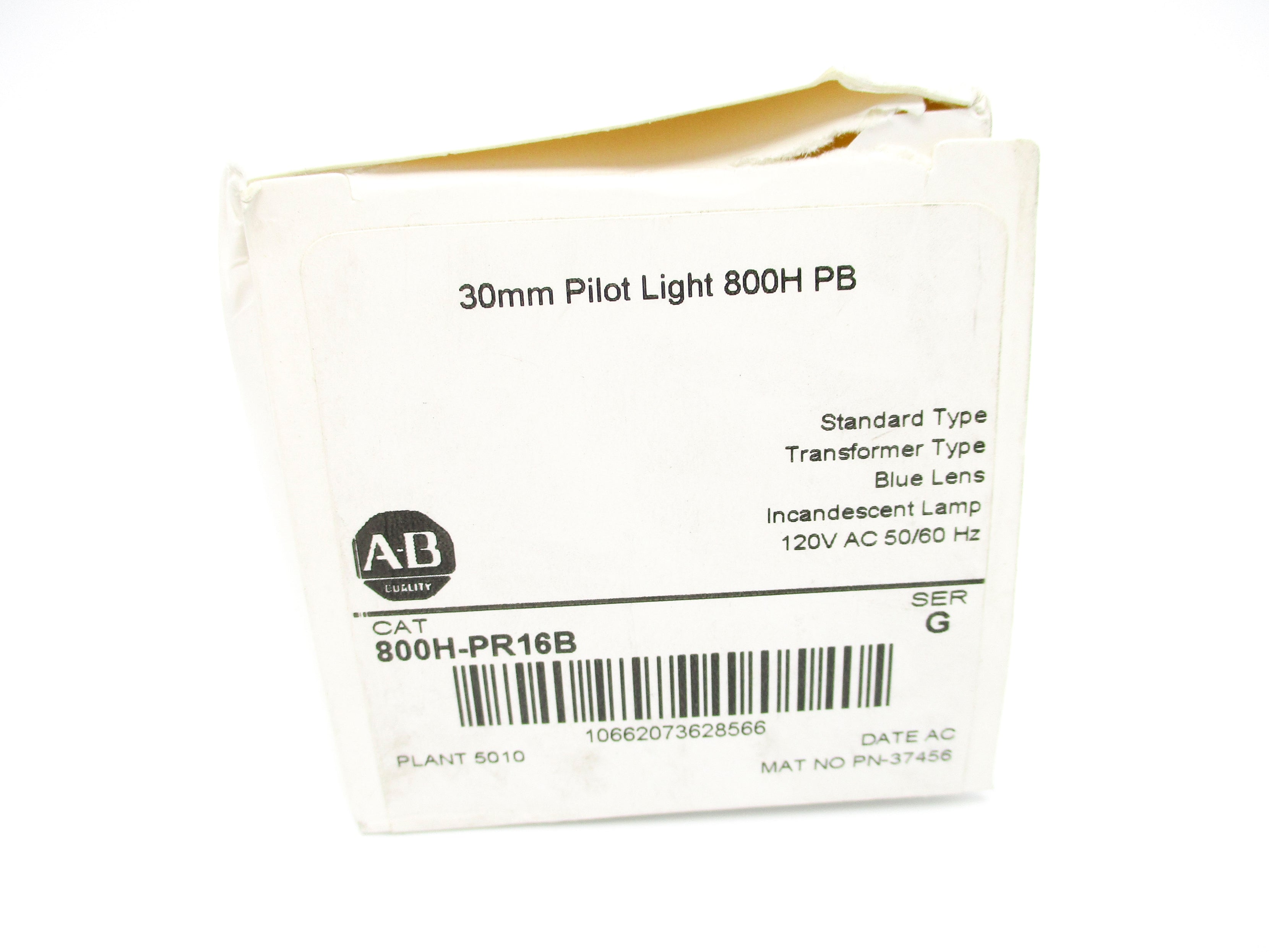 INDUSTRIAL SPARE PART 800H-PR16B SER. G (WH) NSMP