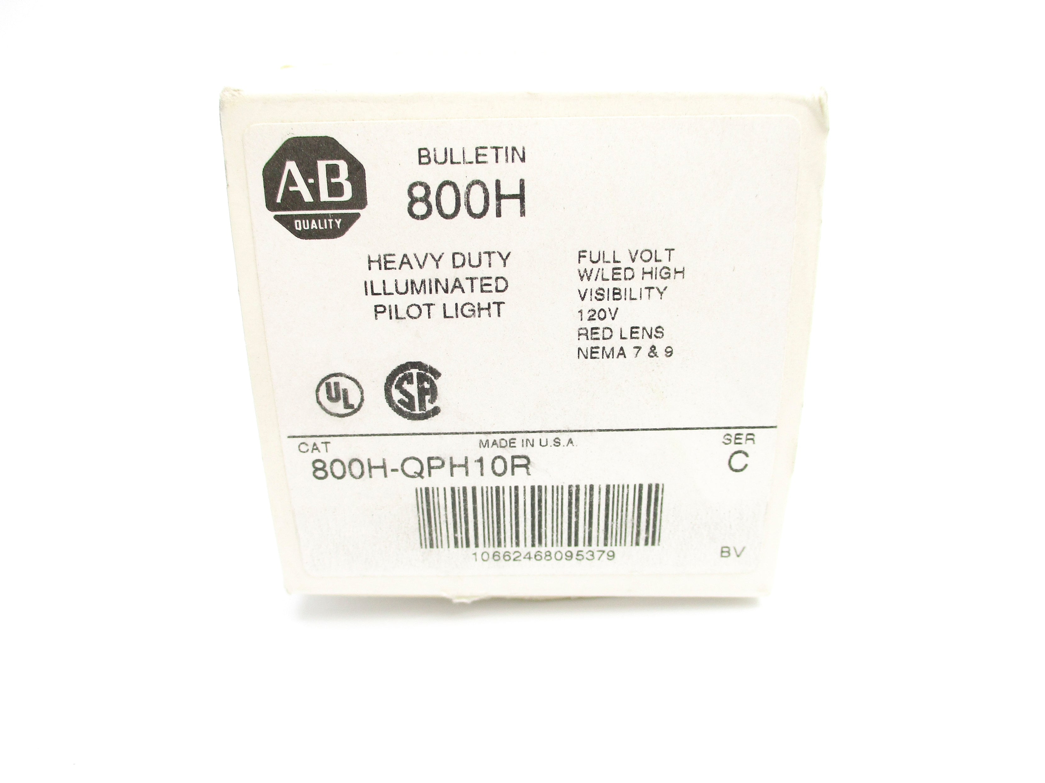 INDUSTRIAL SPARE PART 800H-QPH10R SER. C (WH) NSMP