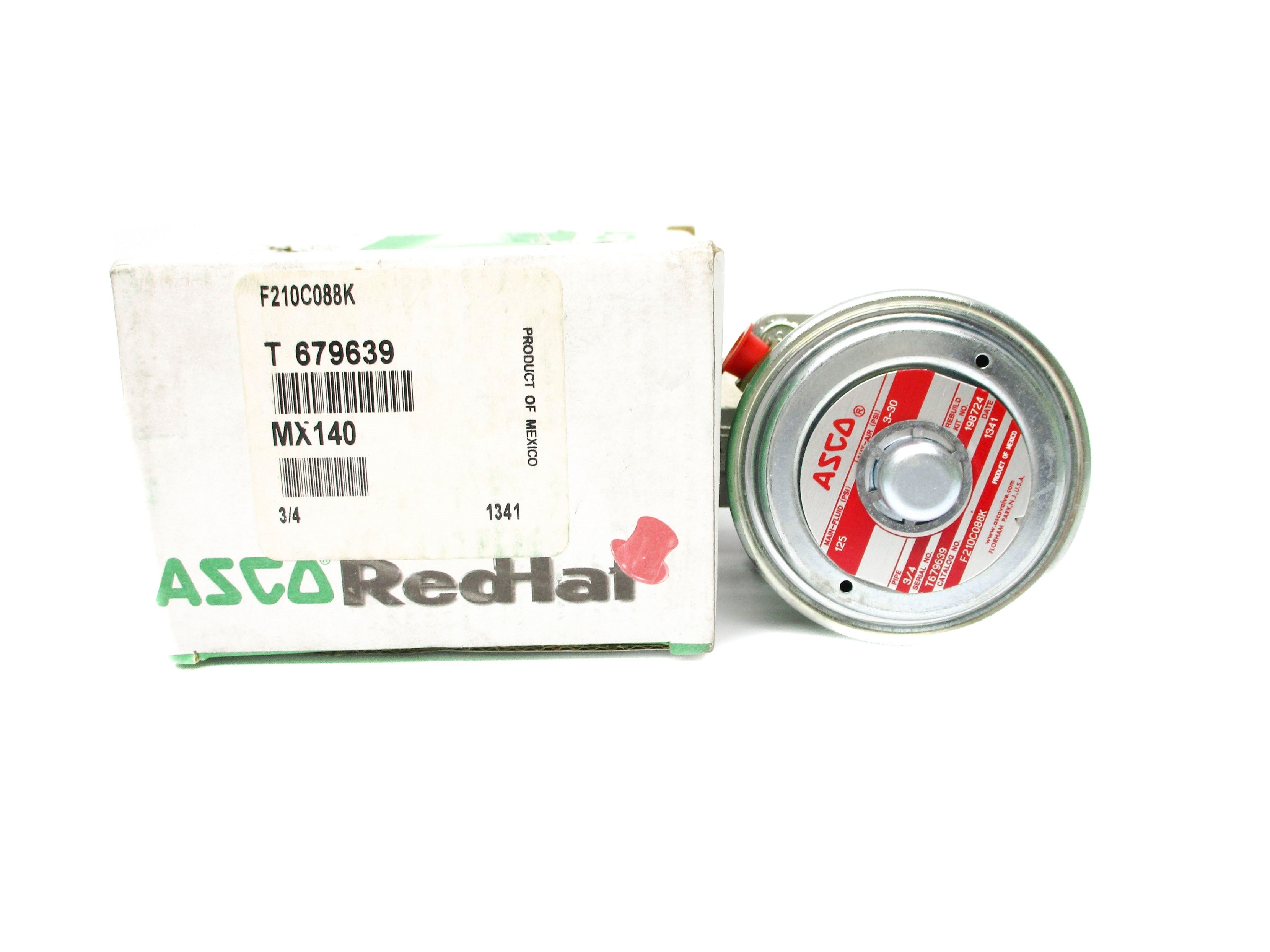 ASCO F210C088K 125PSI NSMP