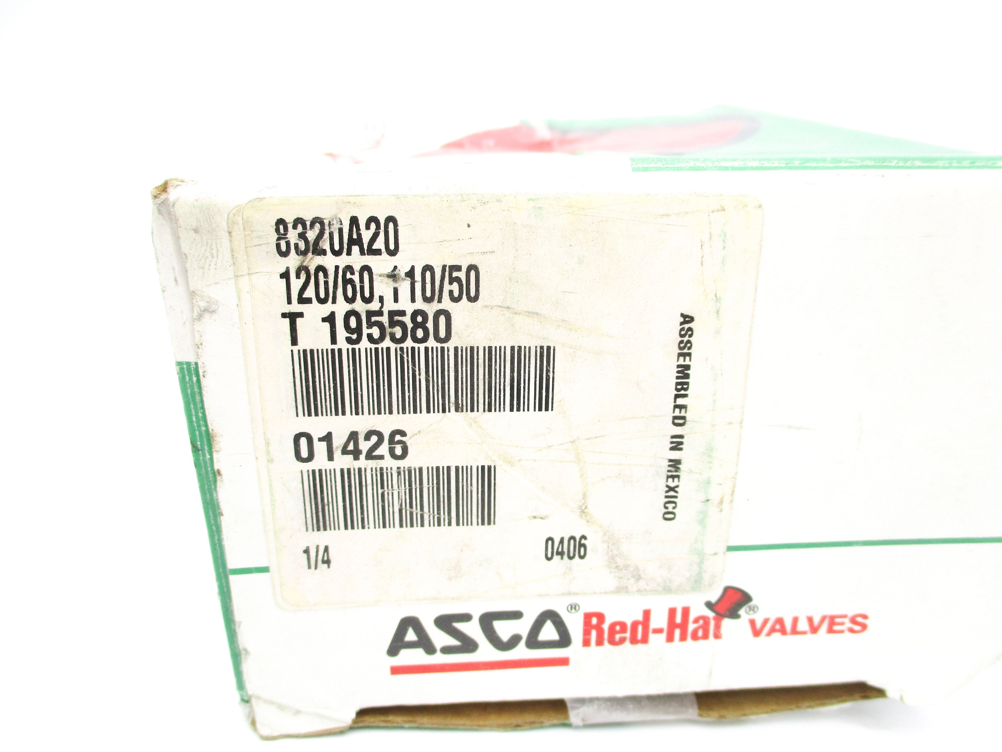ASCO 8320A20 110/120V 125PSI NSMP