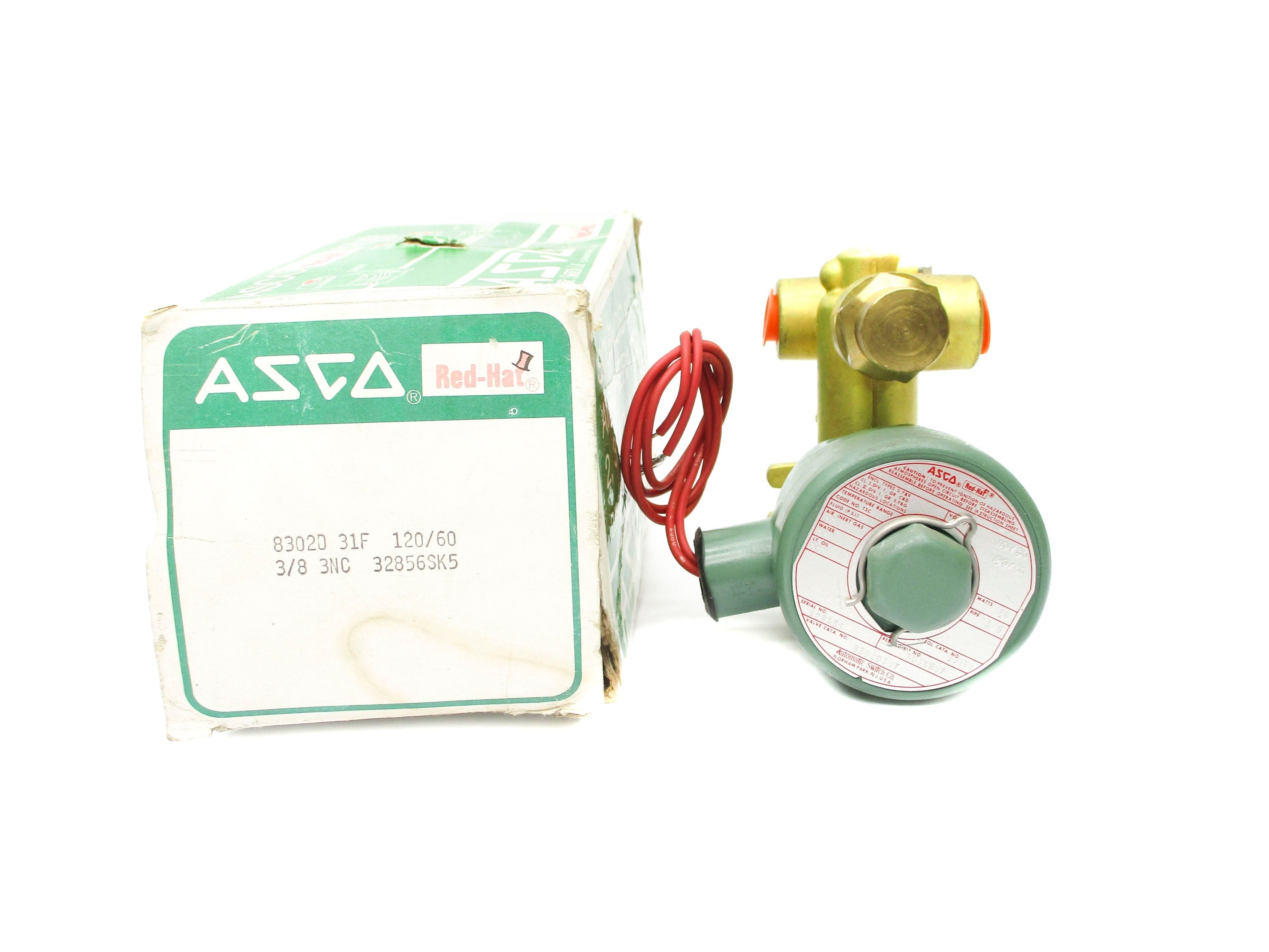 ASCO 8302D31F 110/120V 75PSI NSMP