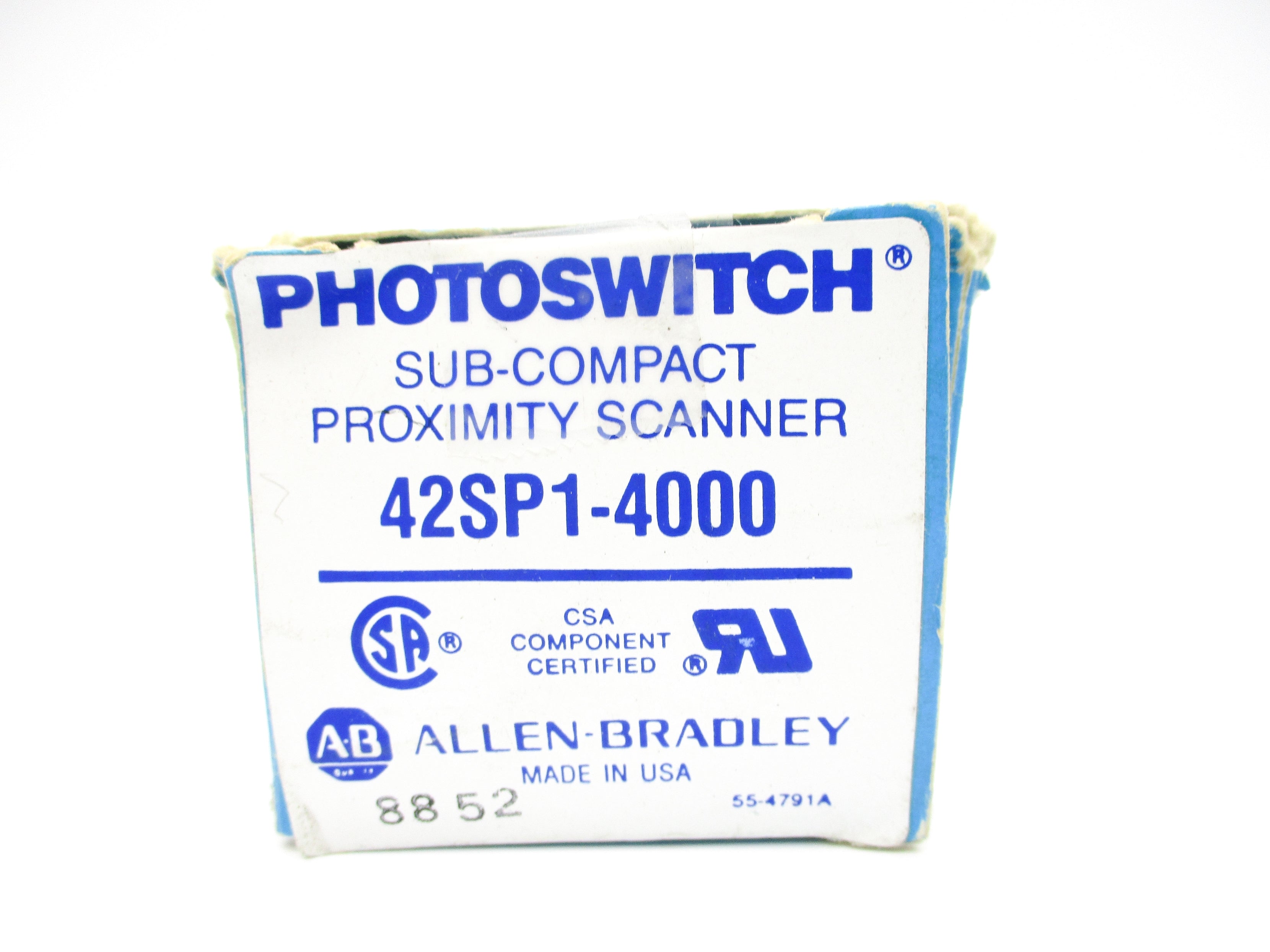 ALLEN BRADLEY 42SP1-4000 (BL/WH) NSMP