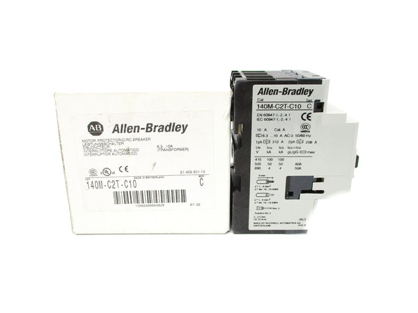 ALLEN BRADLEY 140M-C2T-C10 SER. C 6.3-10A NSMP
