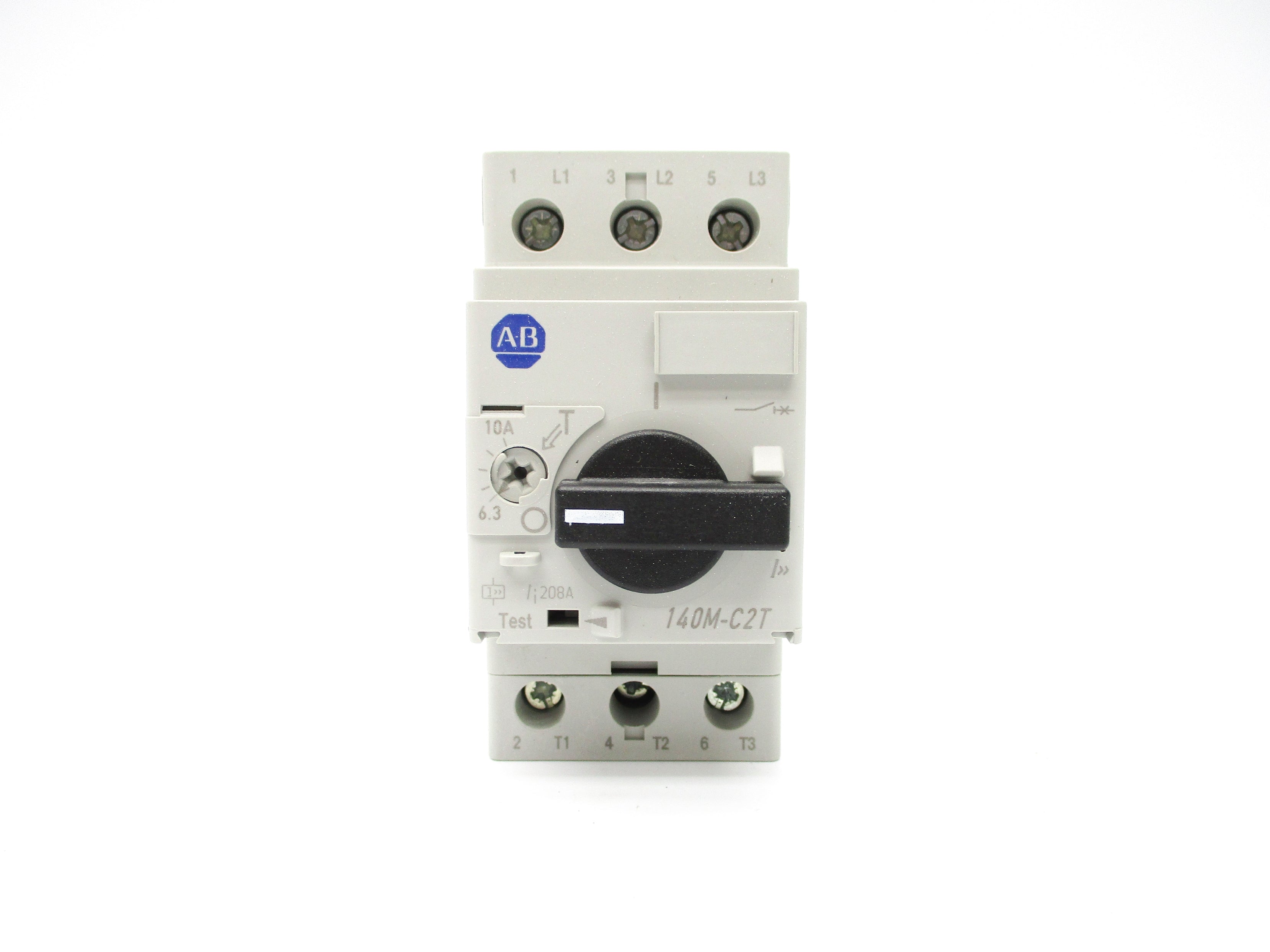 ALLEN BRADLEY 140M-C2T-C10 SER. C 6.3-10A NSMP