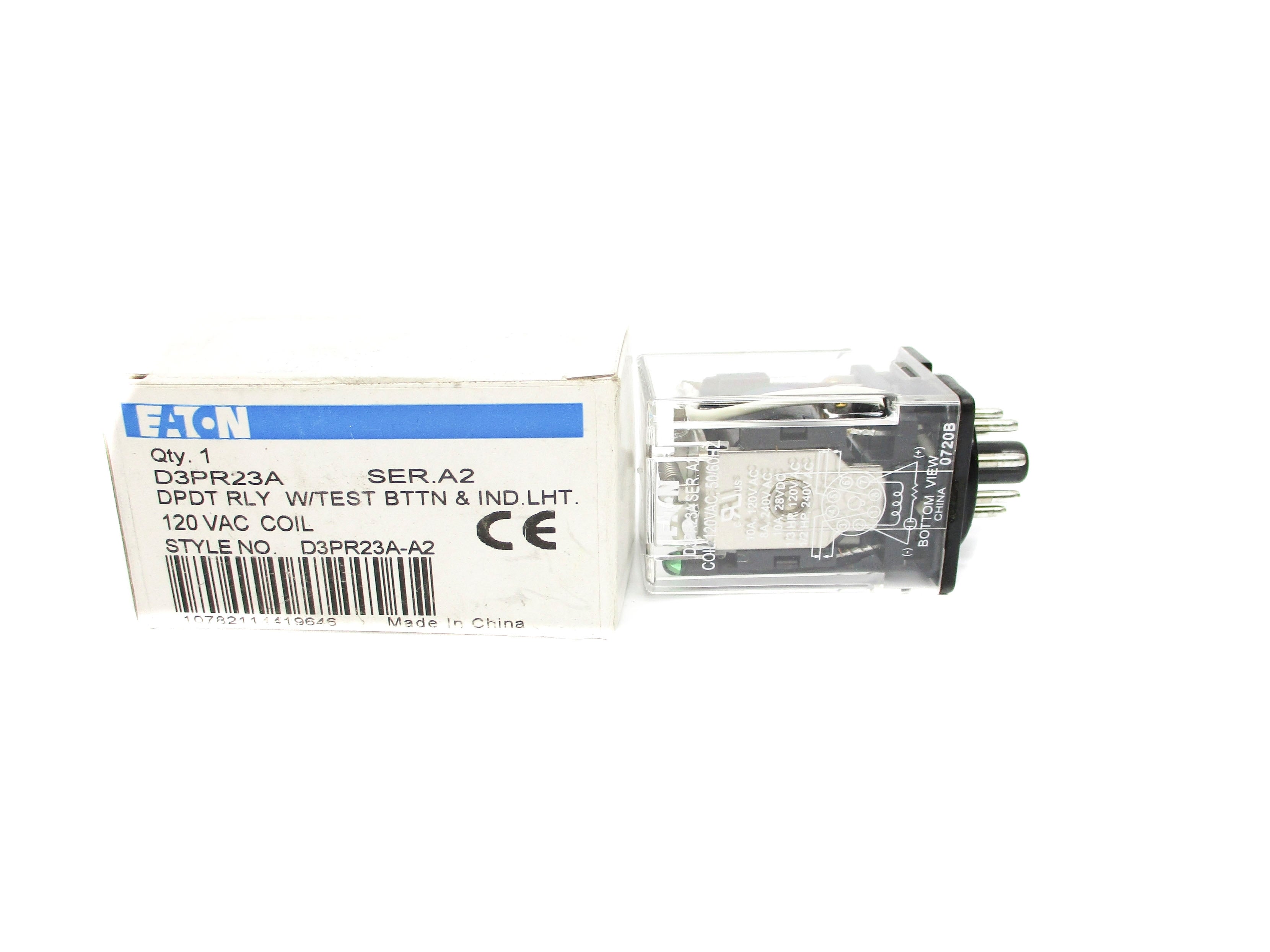 EATON D3PR23A SER. A2 120VAC 10A NSMP