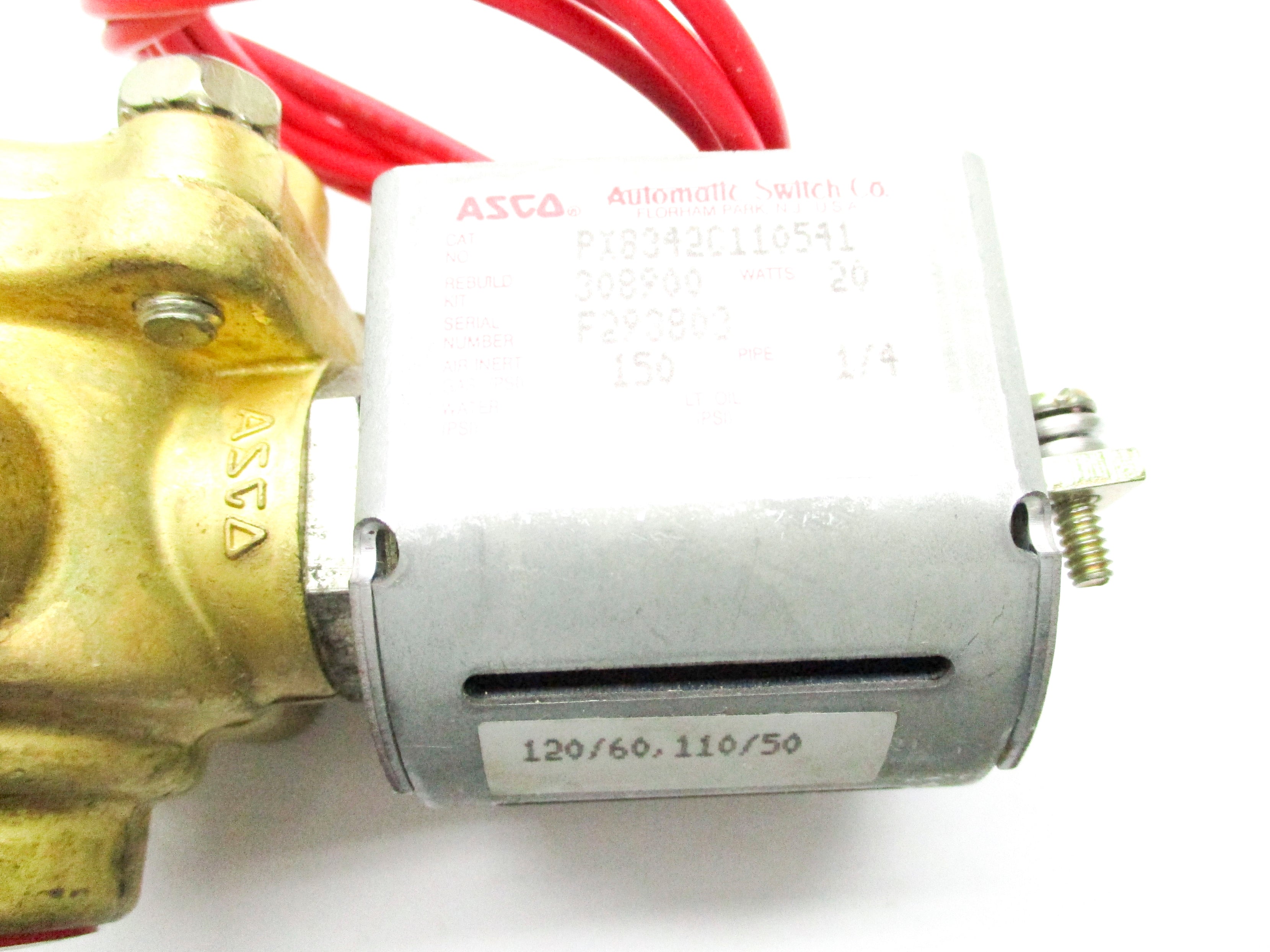ASCO PX8342C110541 110/120V 150PSI NSNP