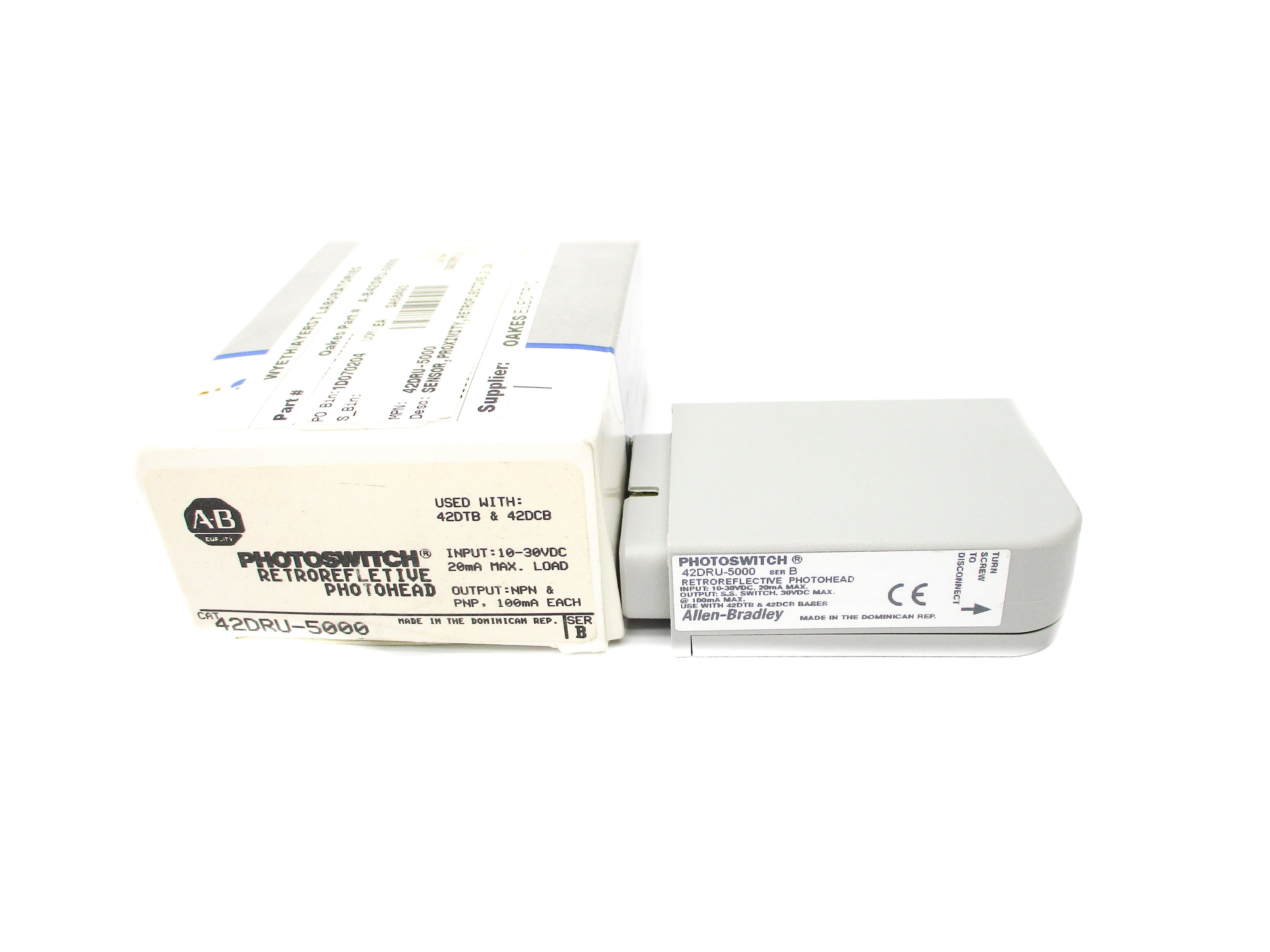 INDUSTRIAL SPARE PART 42DRU-5000 SER. B 10-30VDC (GY/BL) NSMP