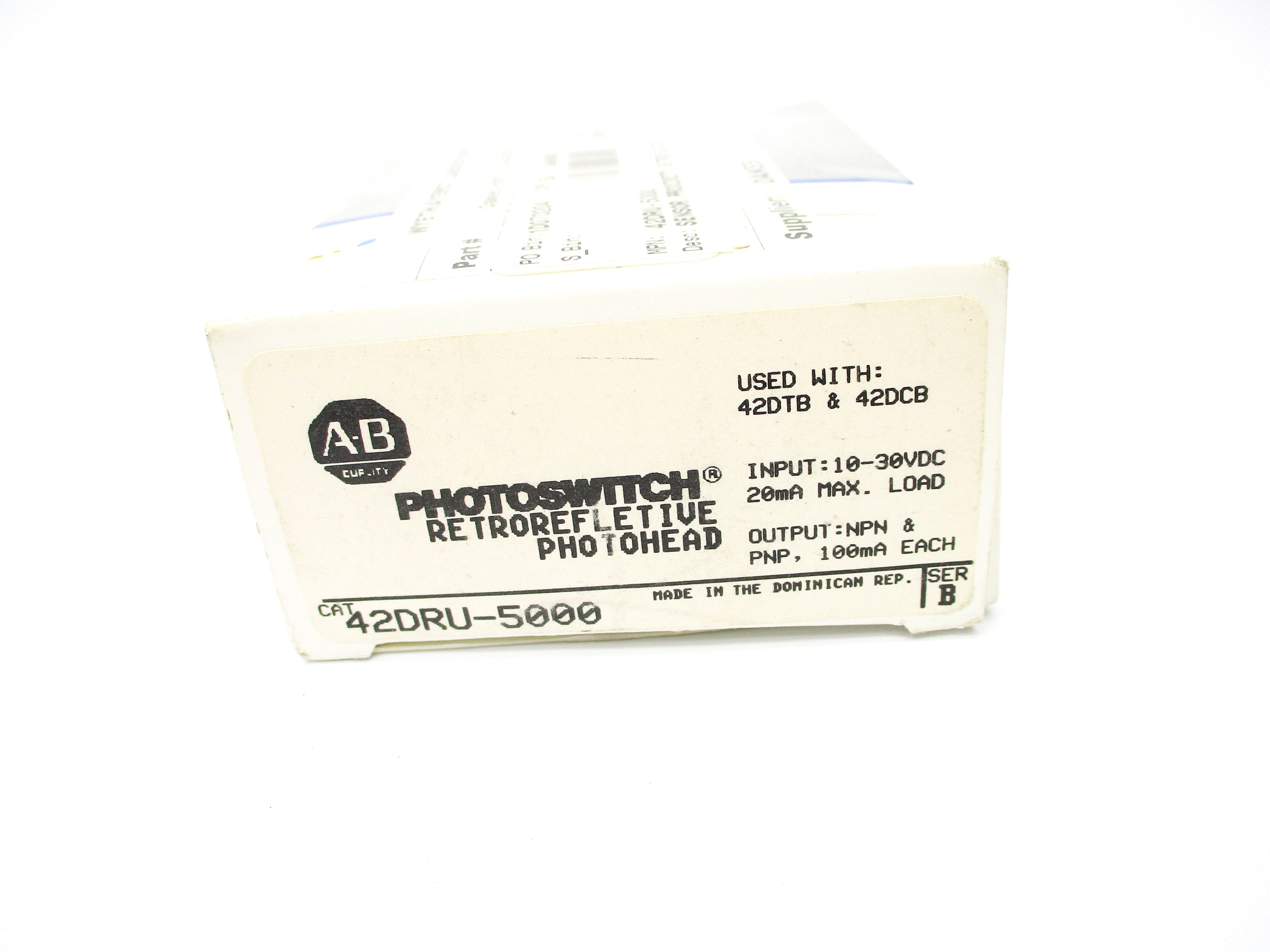 INDUSTRIAL SPARE PART 42DRU-5000 SER. B 10-30VDC (GY/BL) NSMP