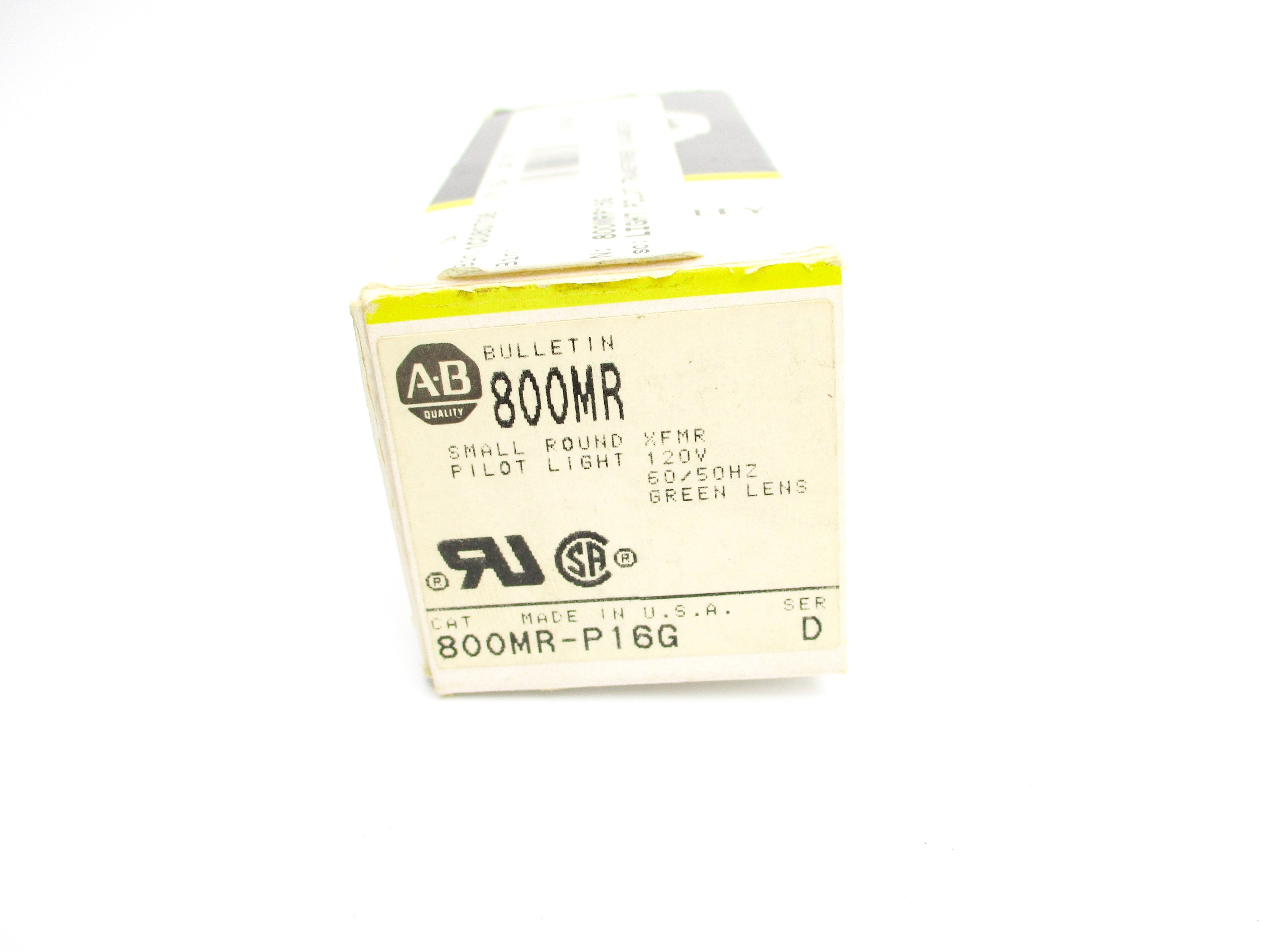 INDUSTRIAL SPARE PART 800MR-P16G SER. D 120V (BK/YL) NSMP