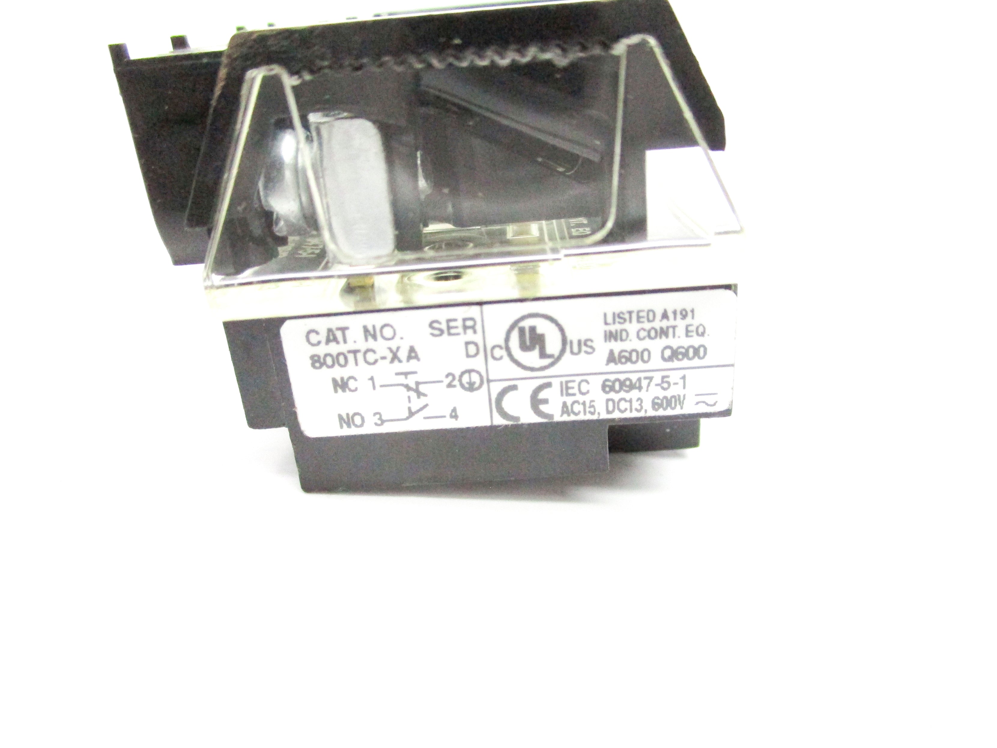 ALLEN BRADLEY 800TC-XA SER. D NSNP